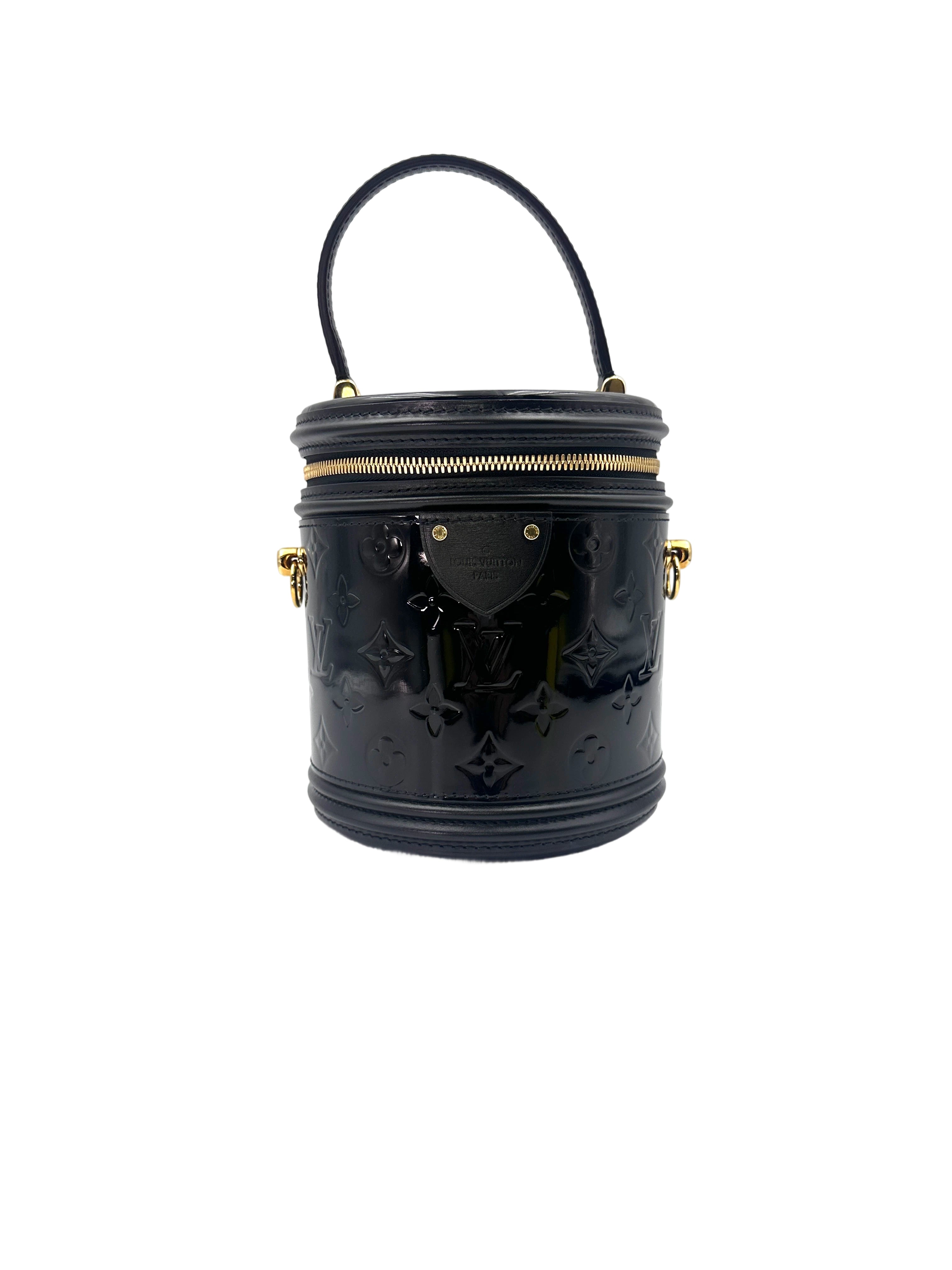 Louis Vuitton Black Magnetique Monogram Vernis Cannes Bag