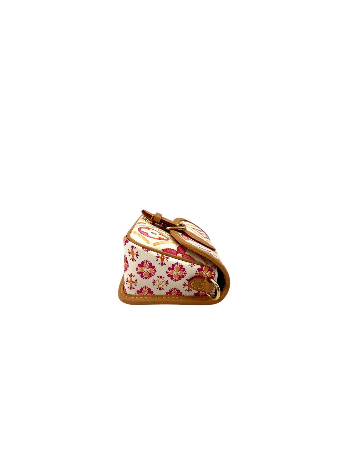 Louis Vuitton "By The Pool" Nano Diane Multicolor Monogram Tiles Canvas Shoulder Bag