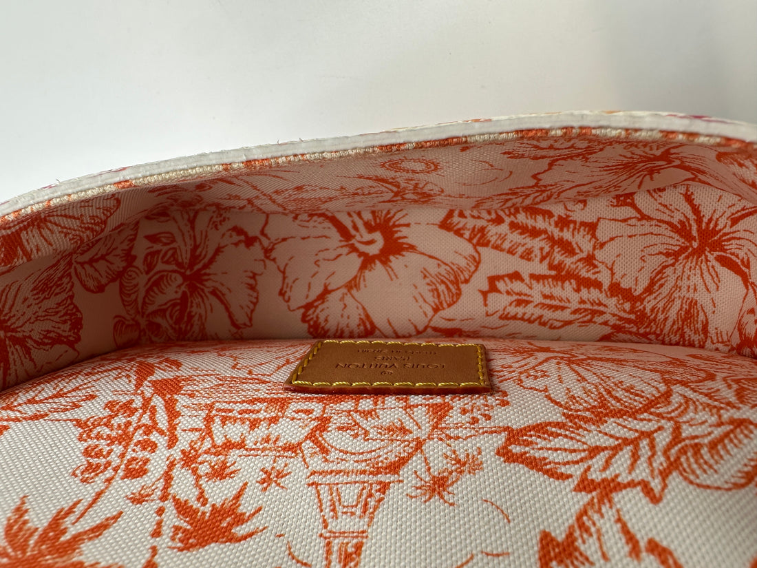 Louis Vuitton "By The Pool" Nano Diane Multicolor Monogram Tiles Canvas Shoulder Bag