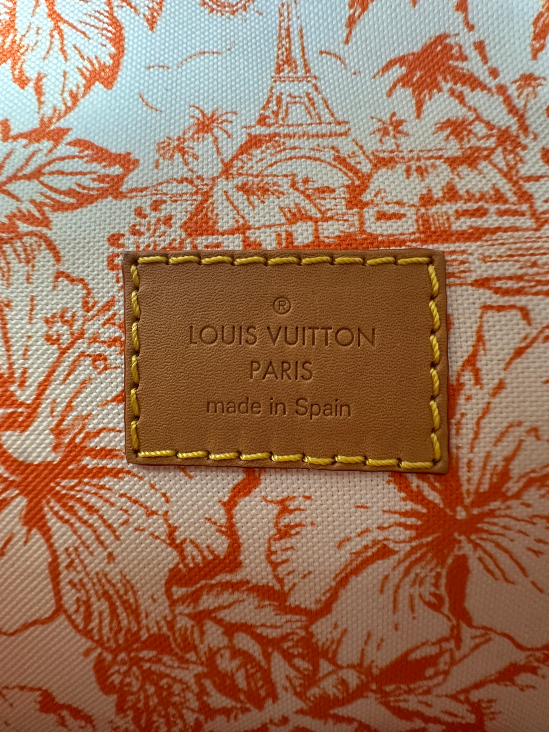 Louis Vuitton "By The Pool" Nano Diane Multicolor Monogram Tiles Canvas Shoulder Bag