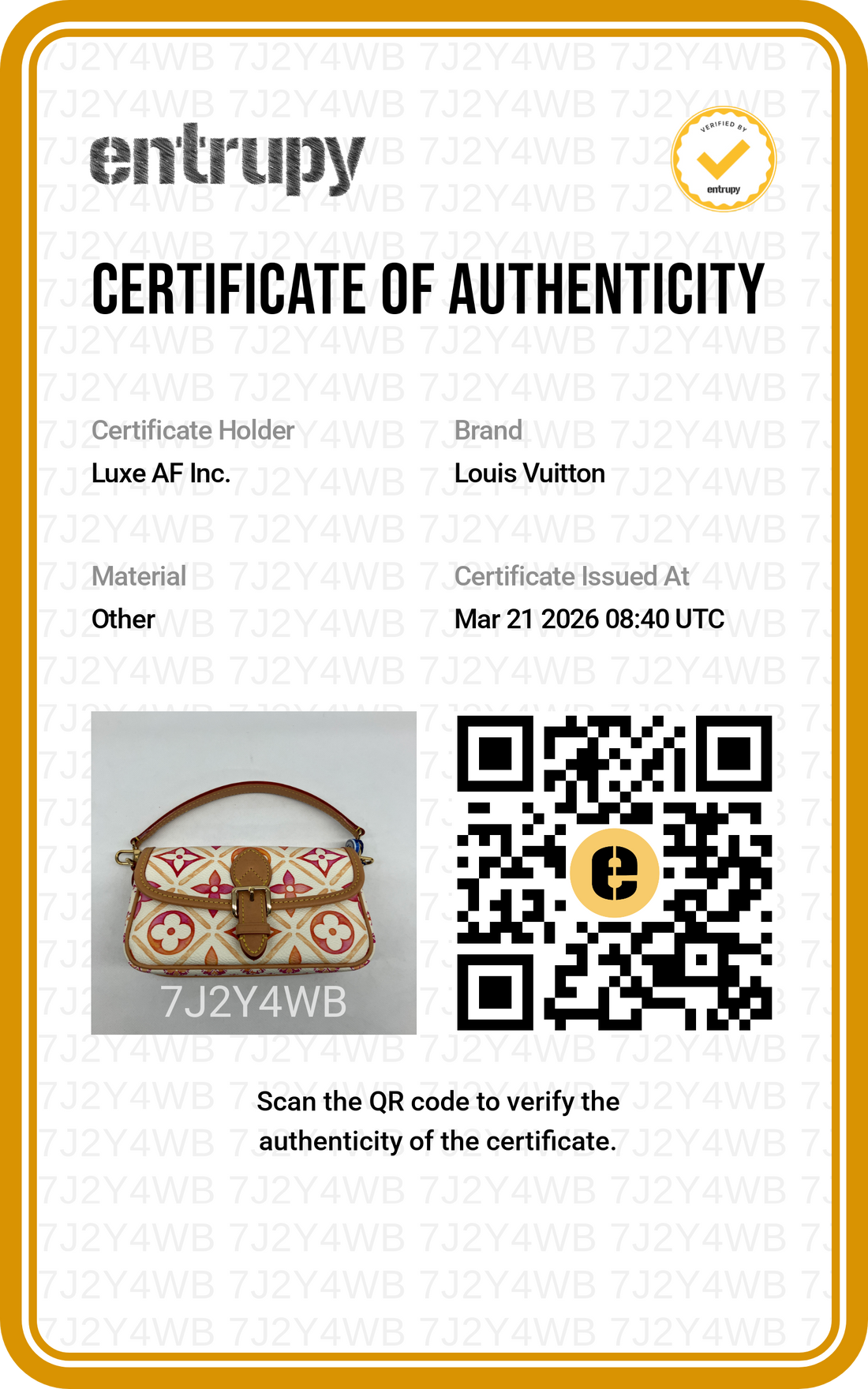 Louis Vuitton "By The Pool" Nano Diane Multicolor Monogram Tiles Canvas Shoulder Bag