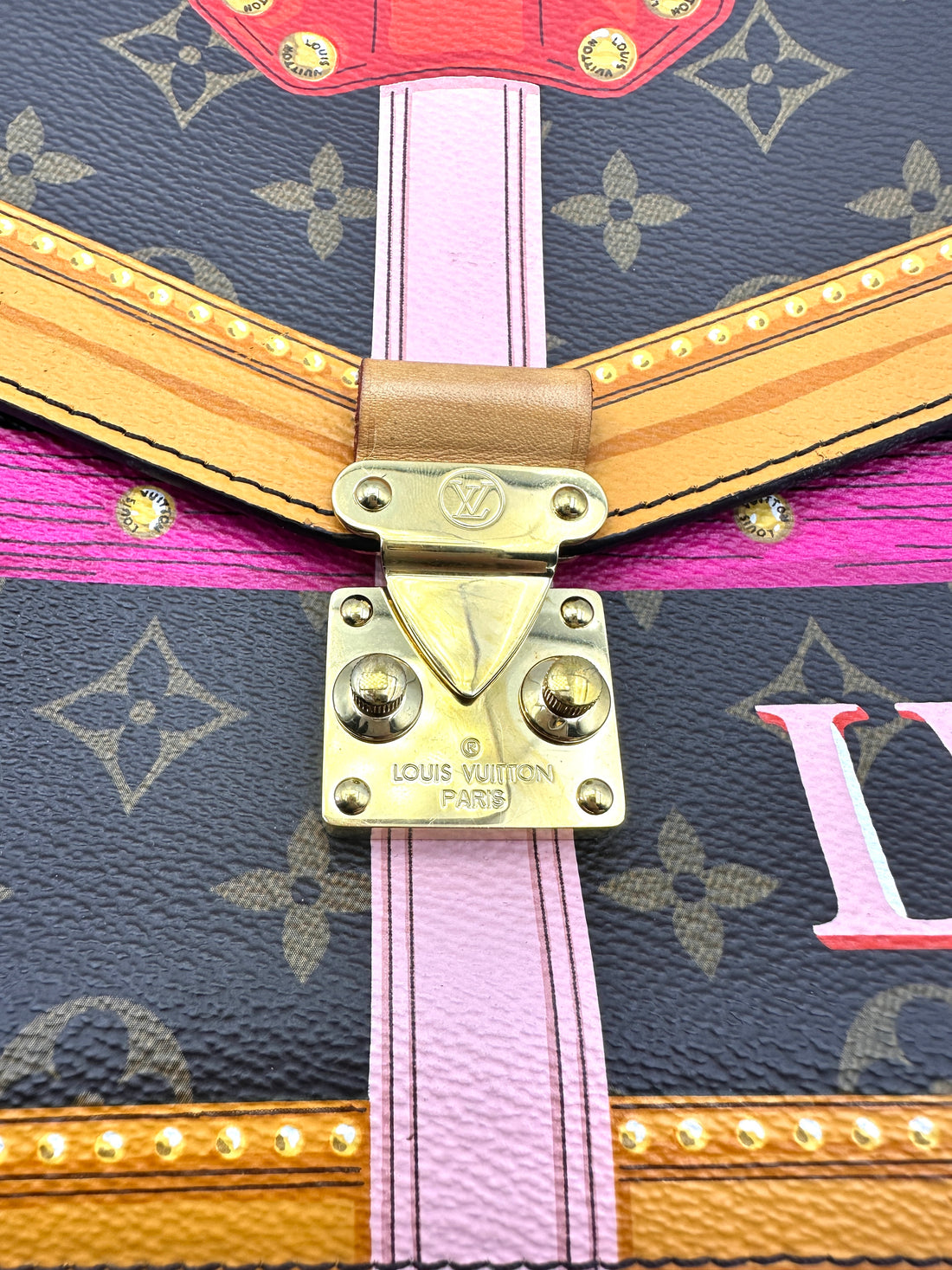 Louis Vuitton Monogram Summer Trunk Pochette Metis
