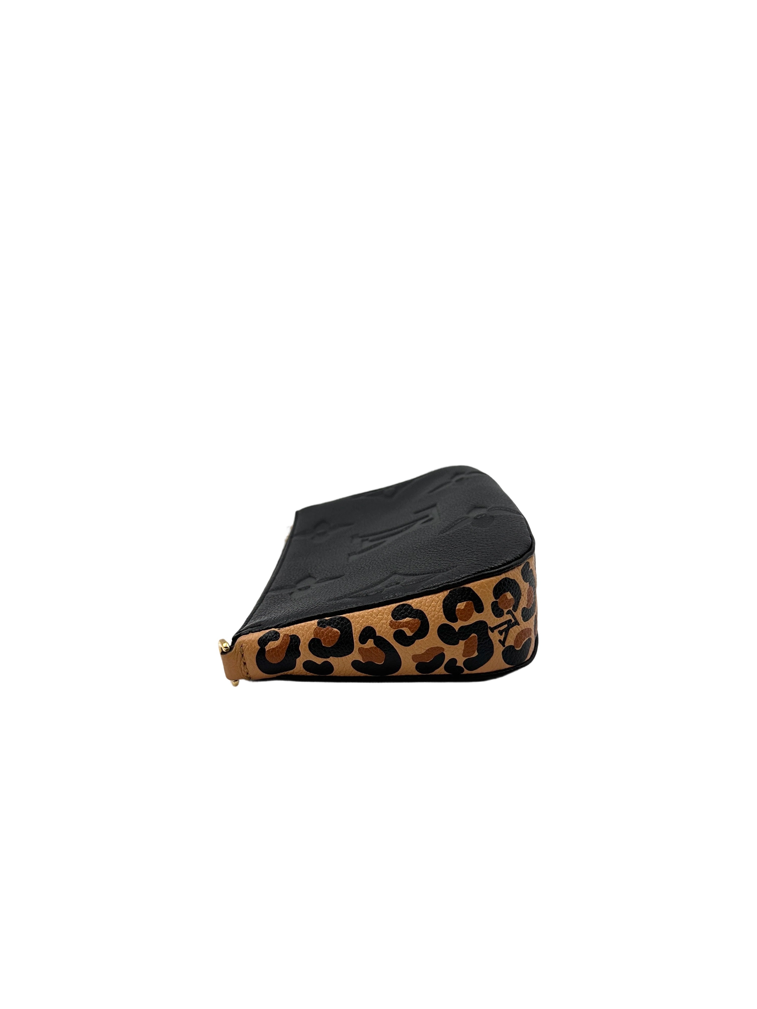 Louis Vuitton Black Monogram Empreinte Leather Multi Pochette Accessories