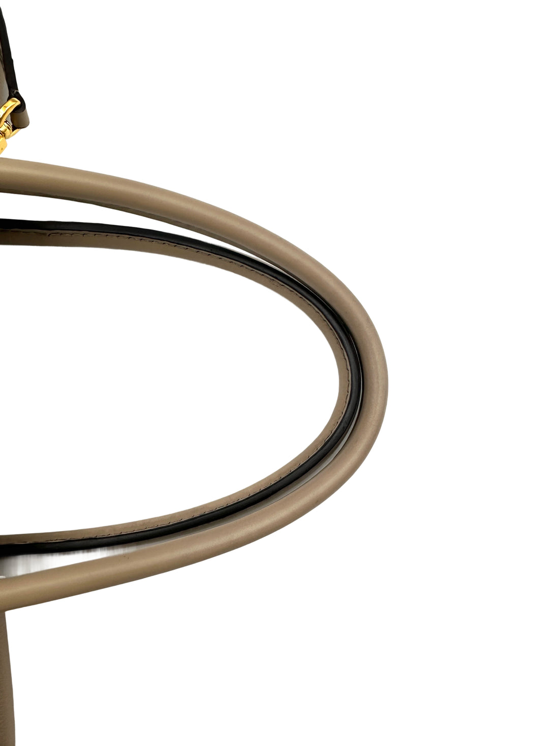 Louis Vuitton W Beige Veau Cachemire Leather Handle Bag