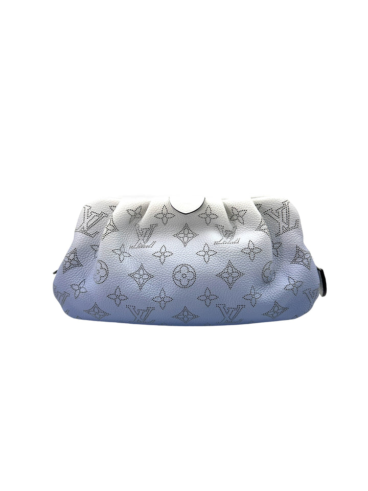 Louis Vuitton Scala Blue White Gradient Mahina Perforated Leather Bag