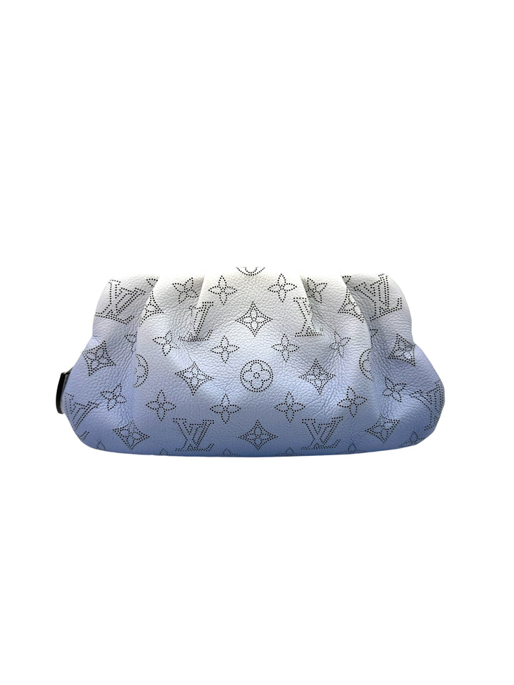 Louis Vuitton Scala Blue White Gradient Mahina Perforated Leather Bag
