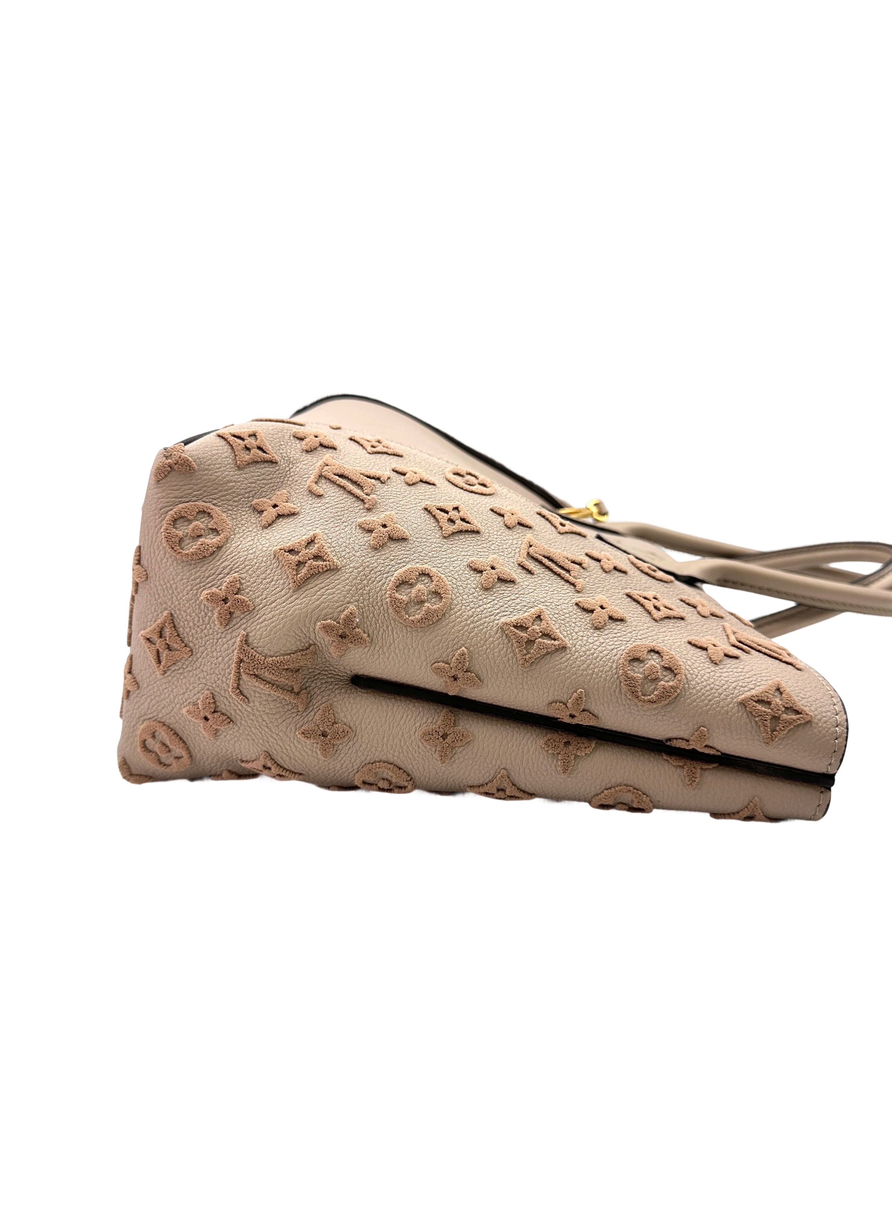 Louis Vuitton W Beige Veau Cachemire Leather Handle Bag