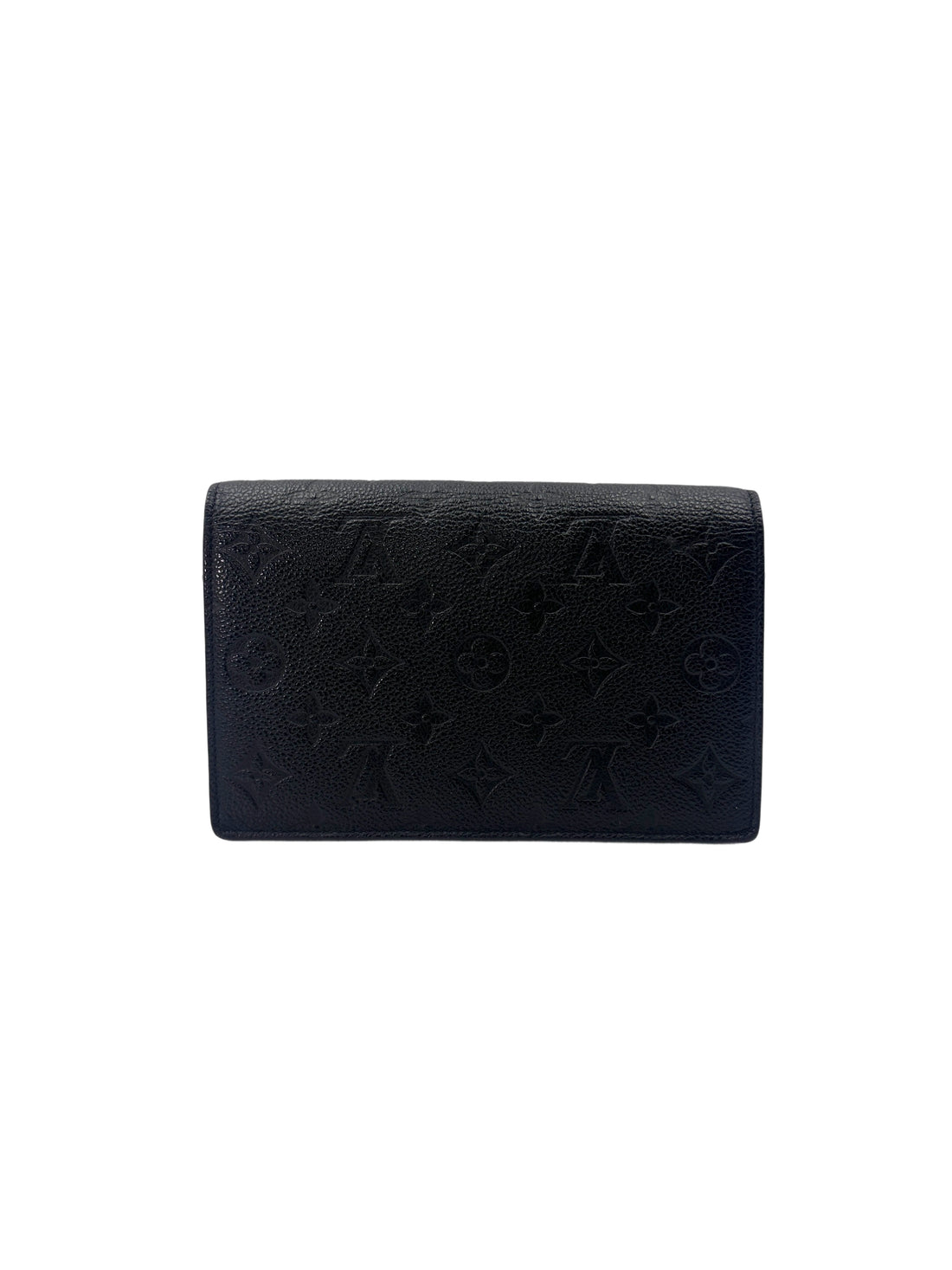 Louis Vuitton Vavin Black Monogram Empreinte Leather Shoulder Bag