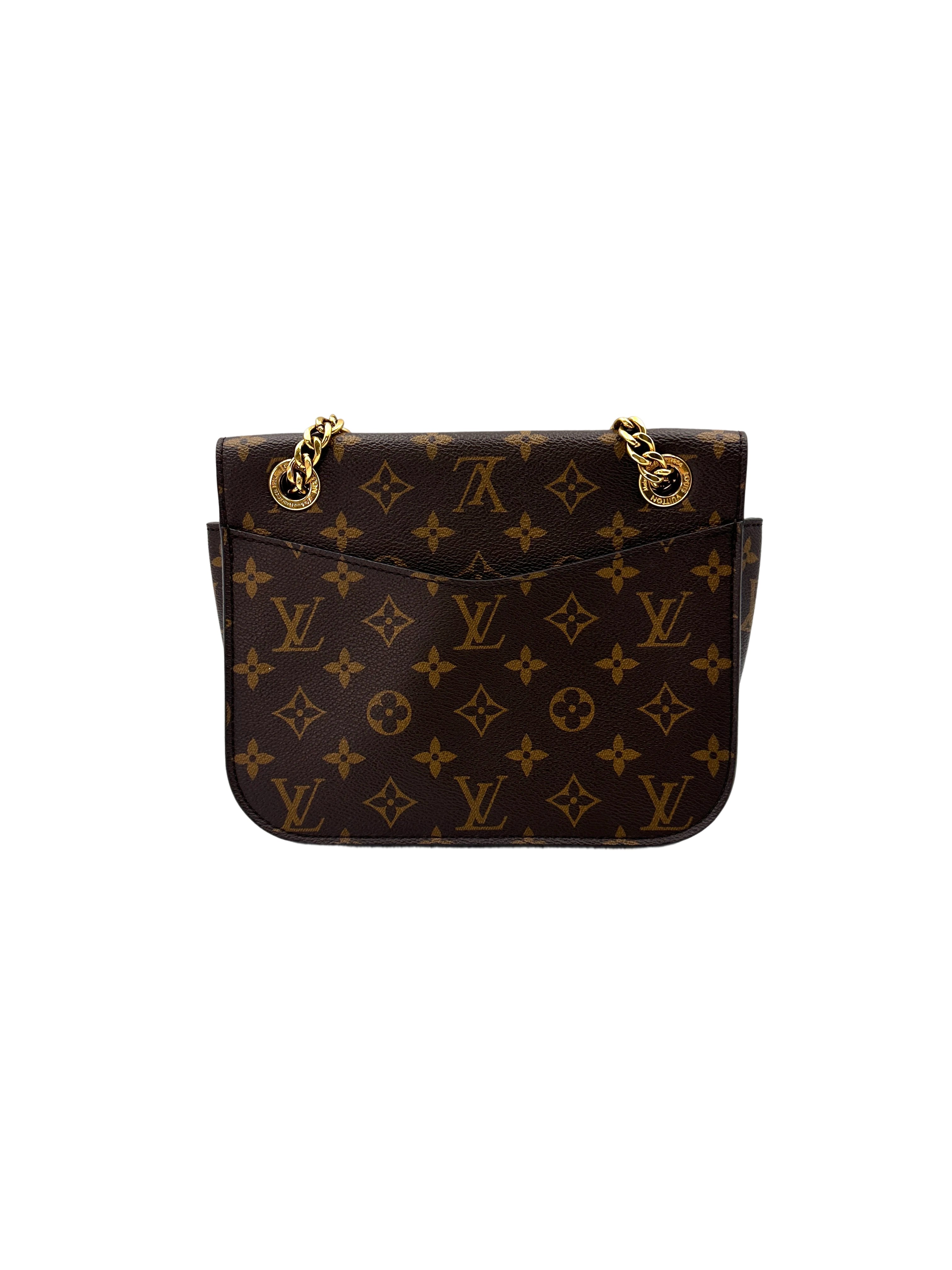 Louis Vuitton Passy Monogram Canvas Chain Bag