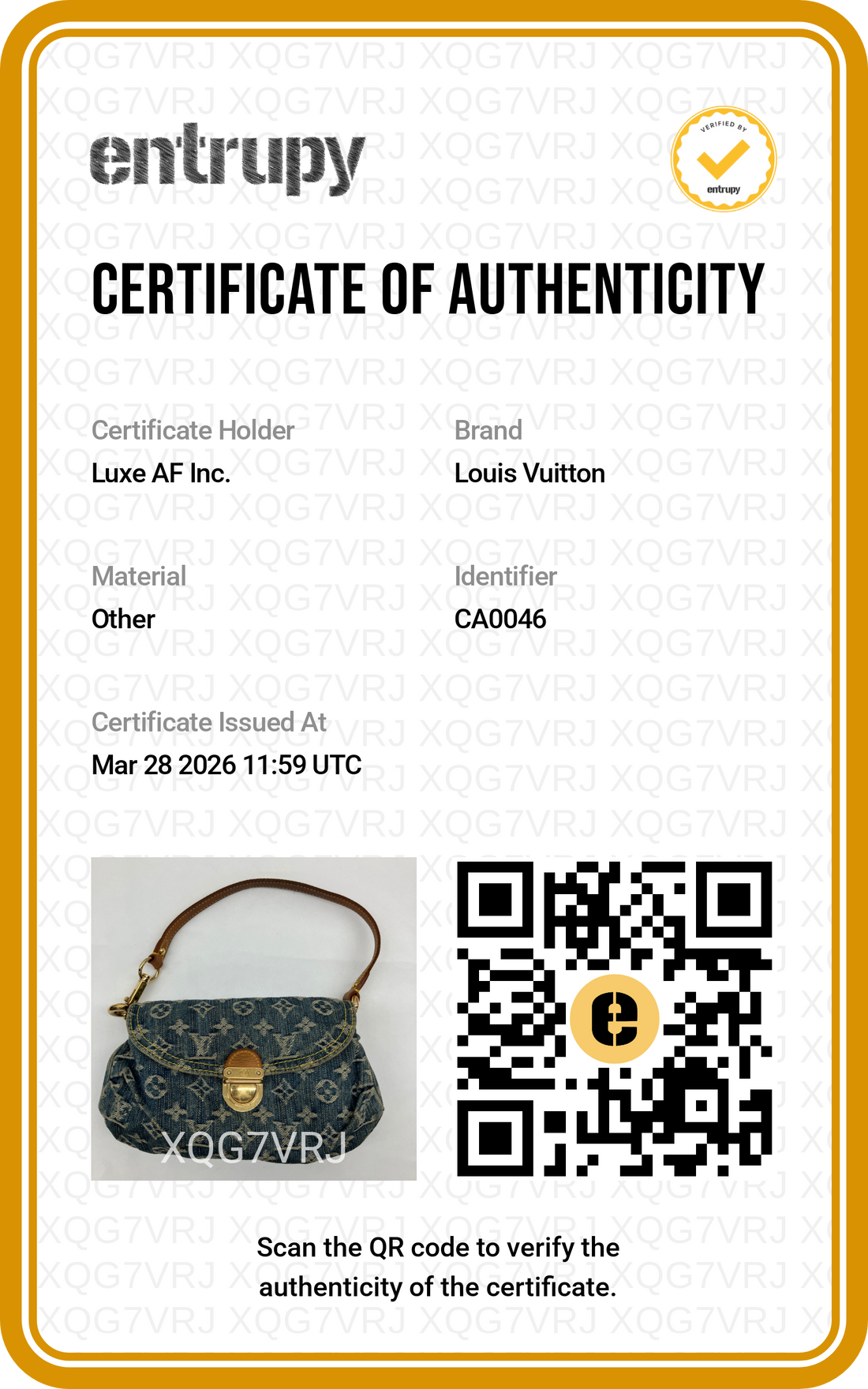 Louis Vuitton Blue Monogram Denim Pleaty Shoulder Bag