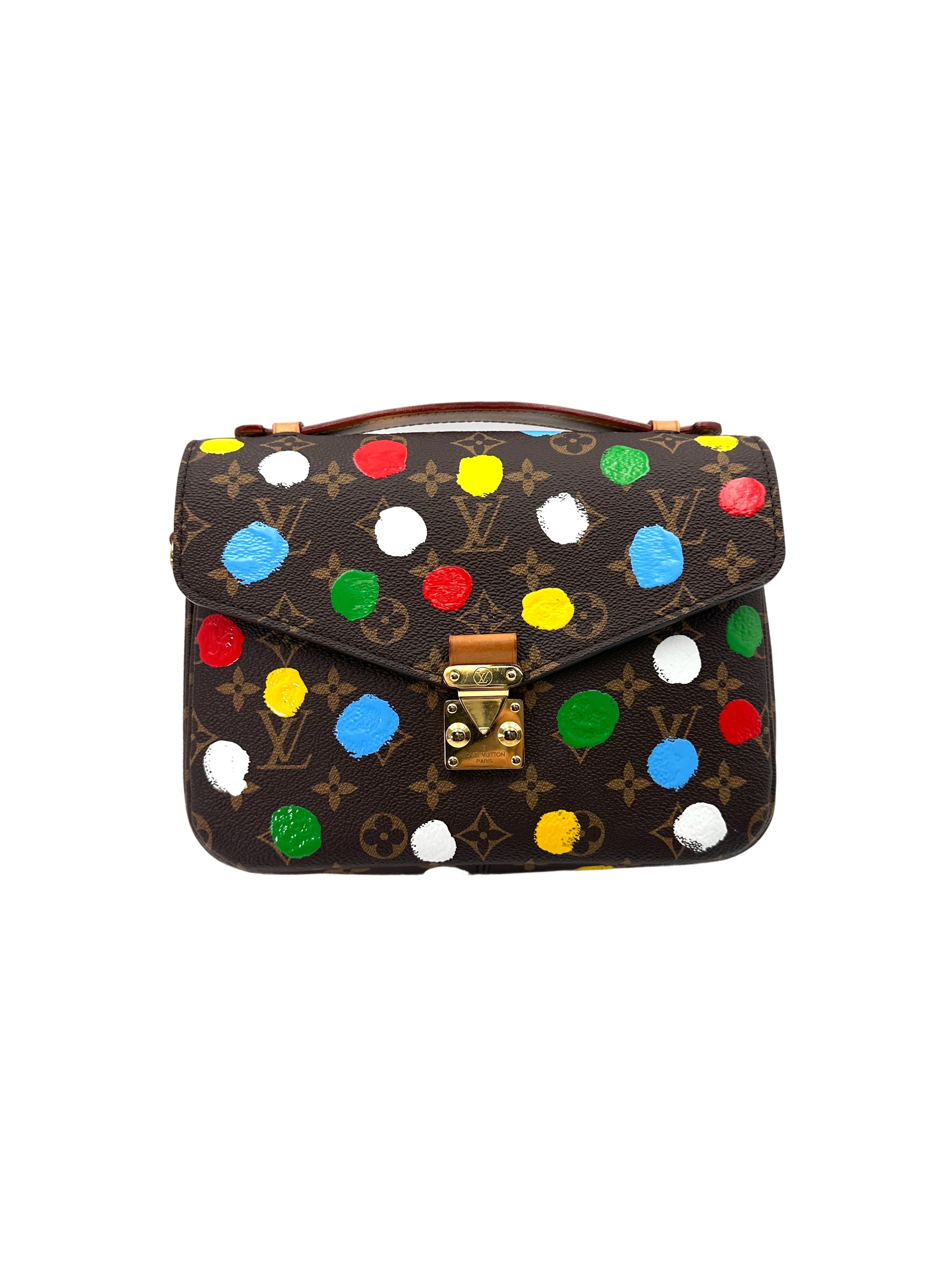 Louis Vuitton x Yayoi Kusama Monogram Printed Dots Pochette Metis