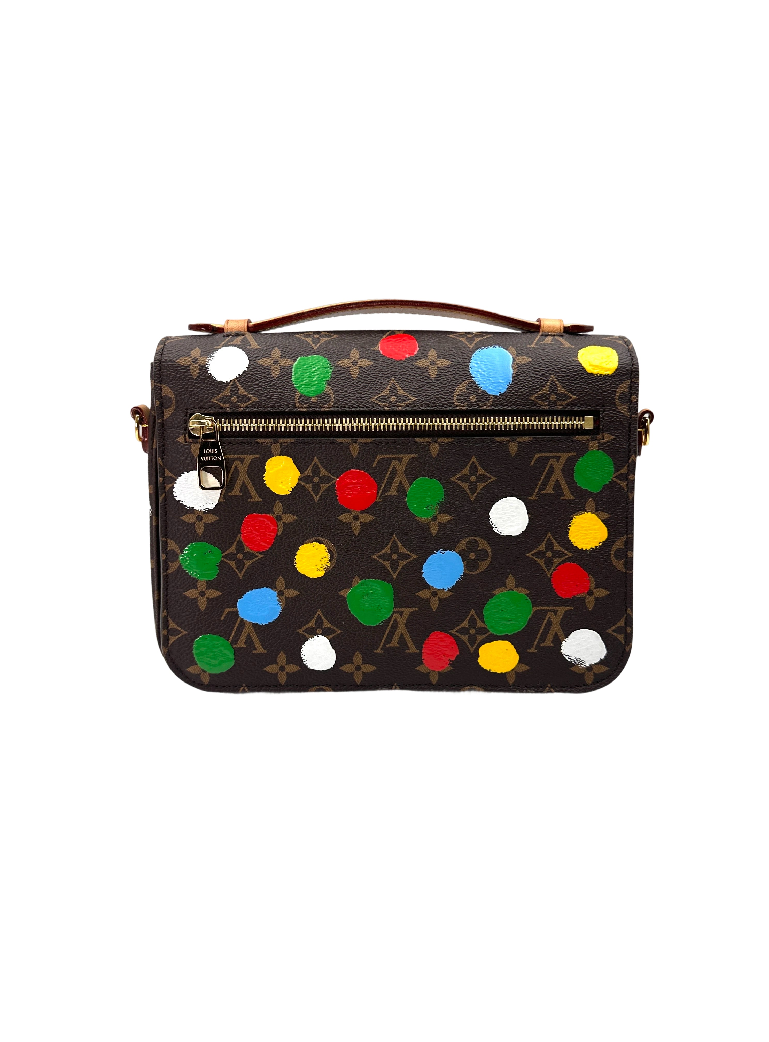Louis Vuitton x Yayoi Kusama Monogram Printed Dots Pochette Metis
