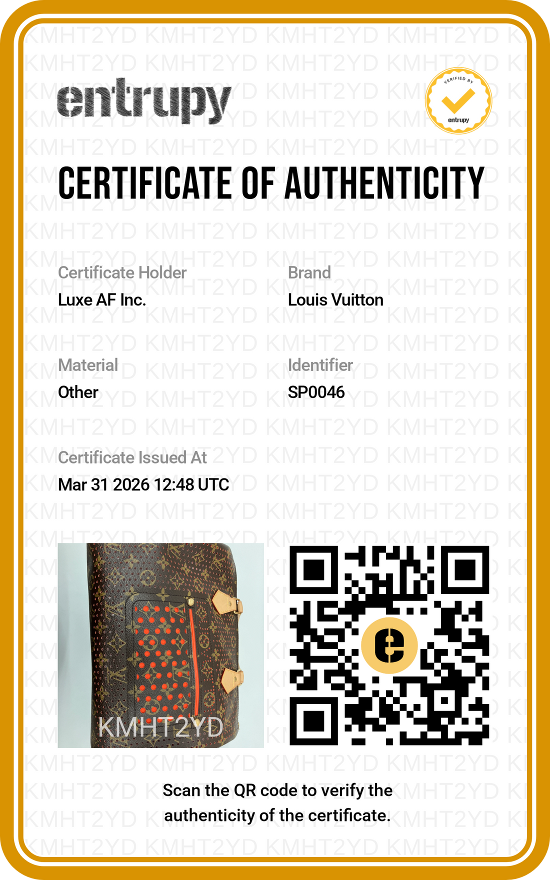 Louis Vuitton Speedy30 Monogram Perforated Handle Bag