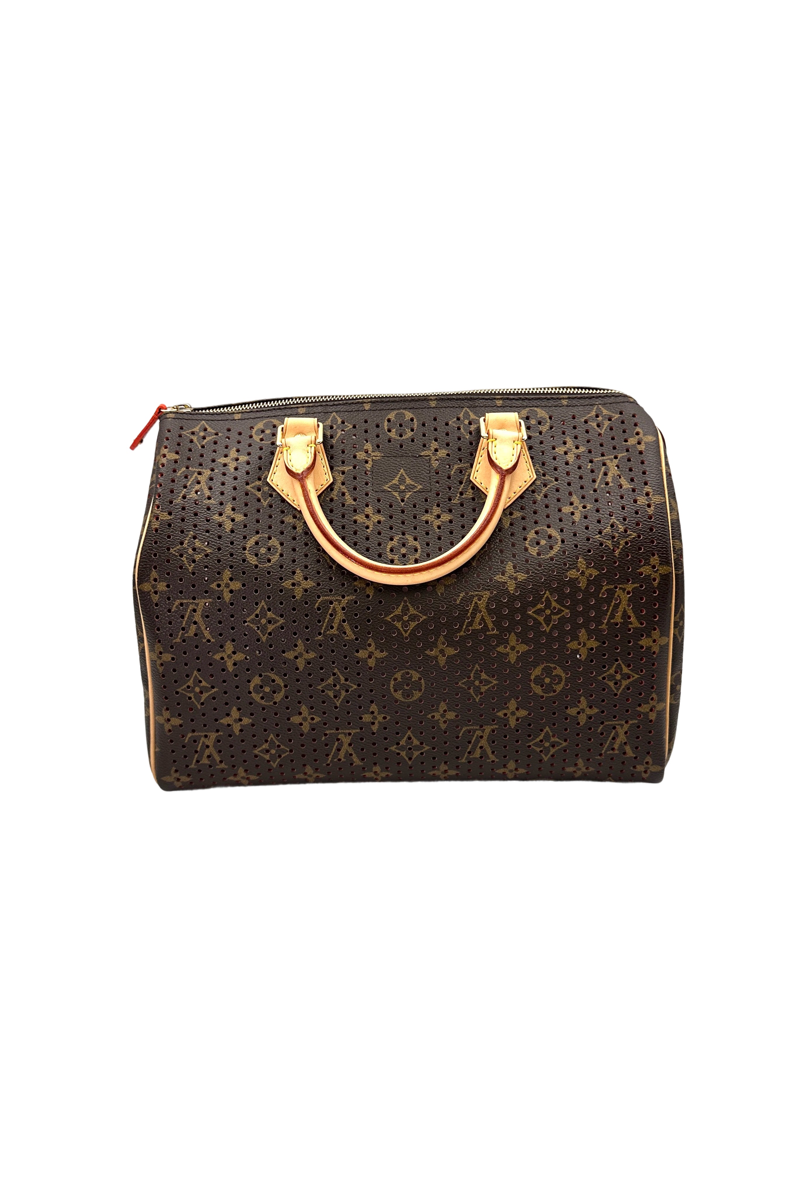 Louis Vuitton Speedy30 Monogram Perforated Handle Bag
