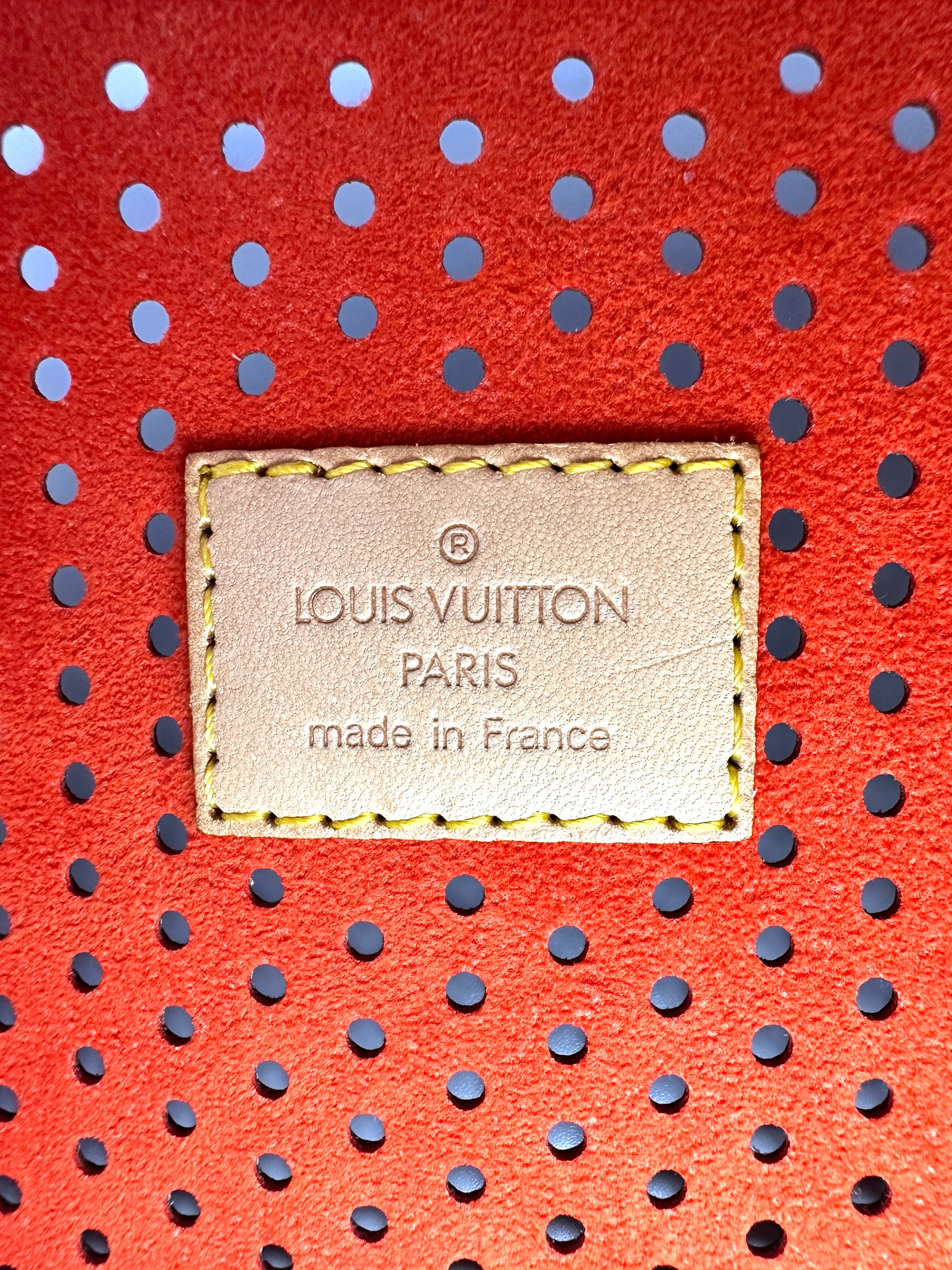 Louis Vuitton Speedy30 Monogram Perforated Handle Bag