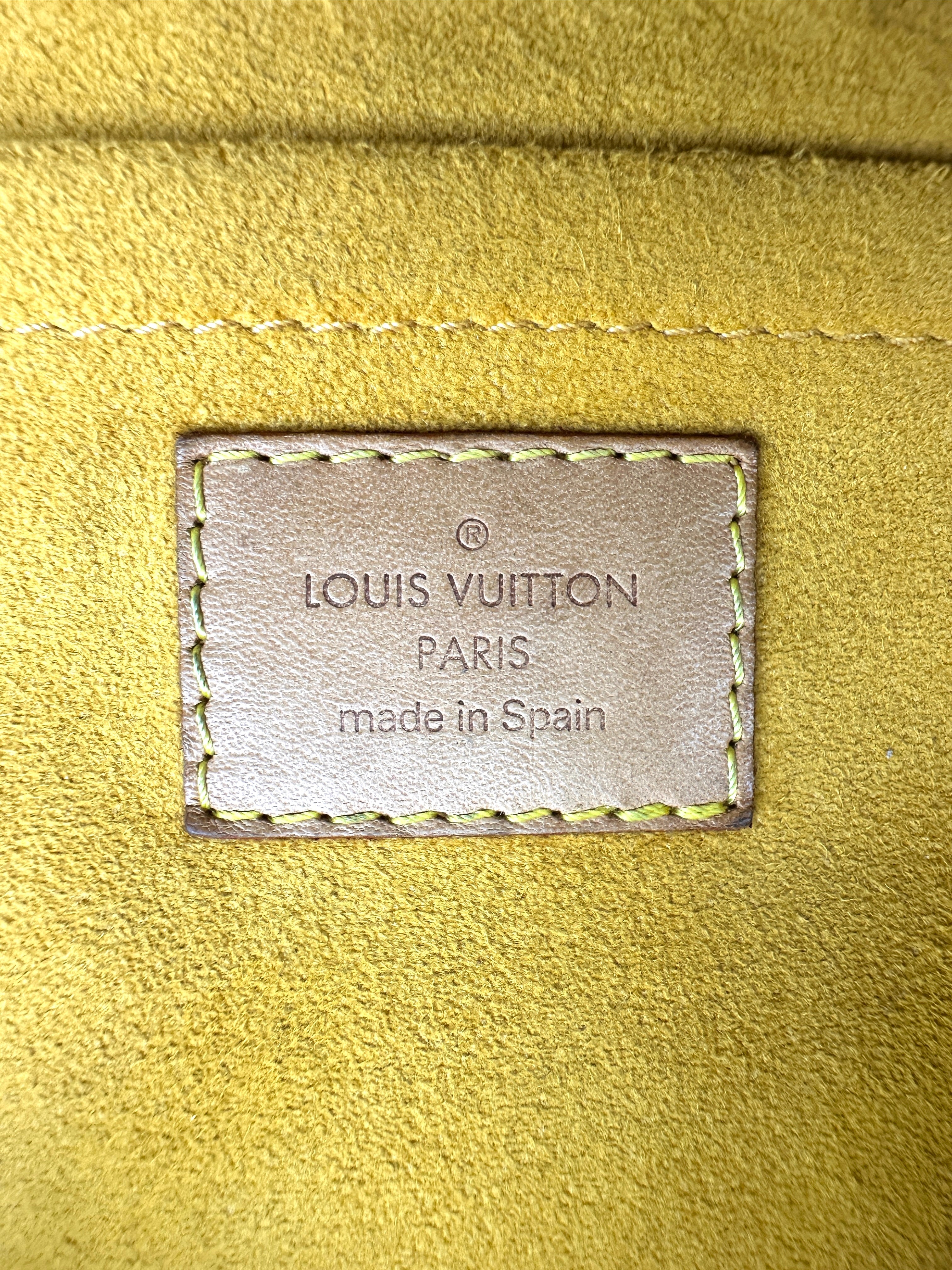Louis Vuitton Blue Monogram Denim Pleaty Shoulder Bag