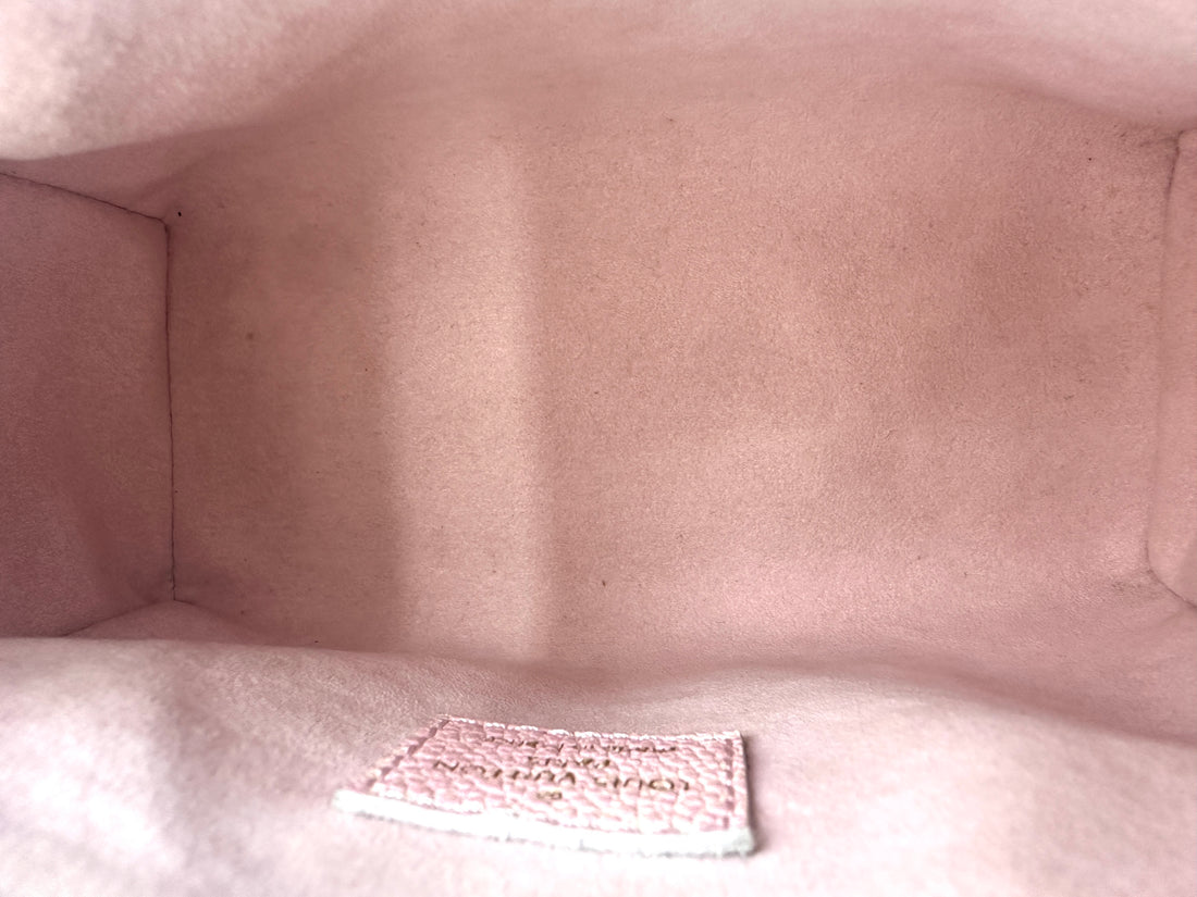 Louis Vuitton Summer Stardust Nano Speedy Pink Monogram Empreinte Handle Bag