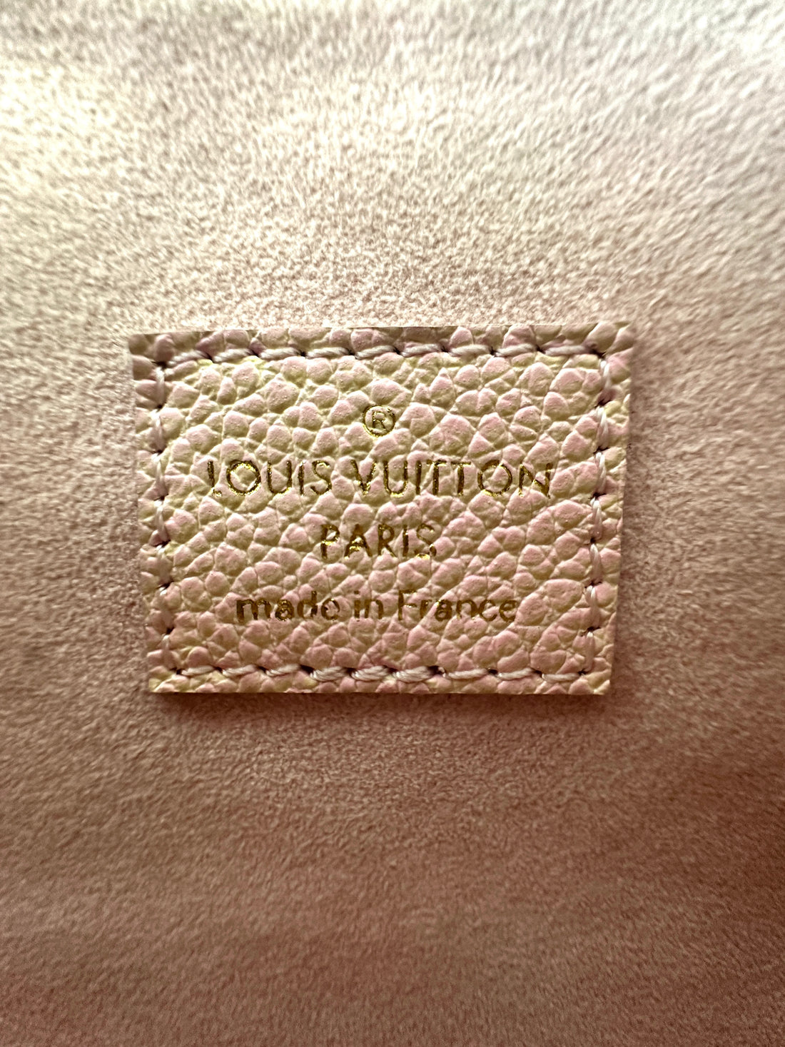 Louis Vuitton Summer Stardust Nano Speedy Pink Monogram Empreinte Handle Bag