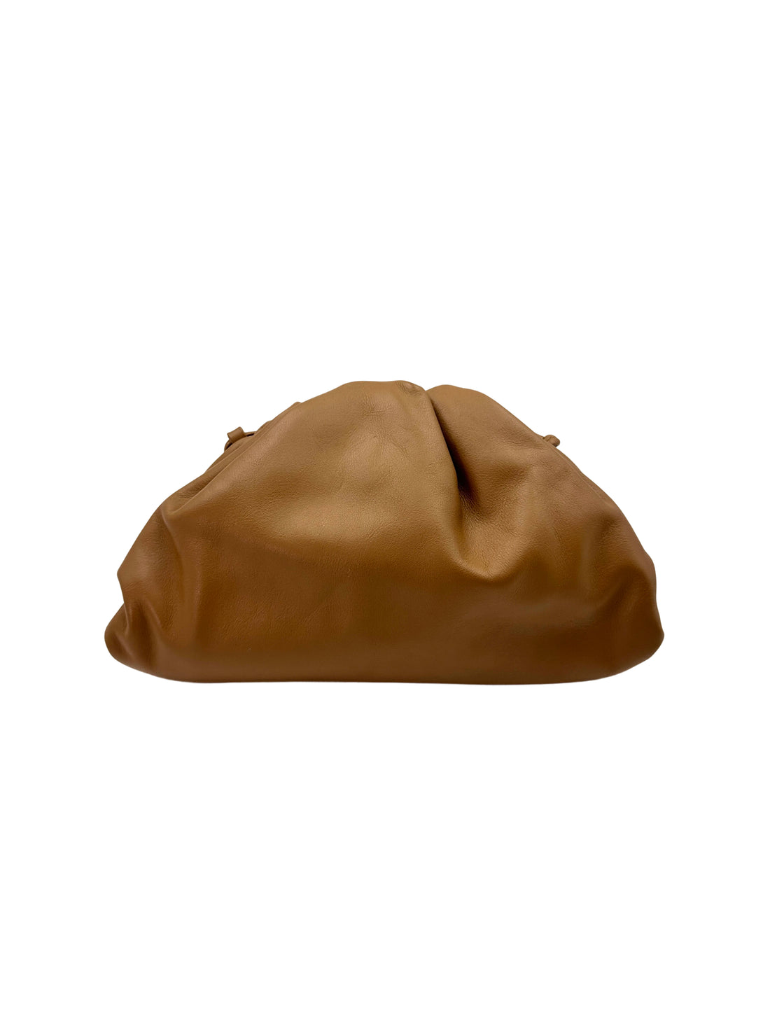 Bottega Veneta The Mini Pouch Brown Leather Small Bag