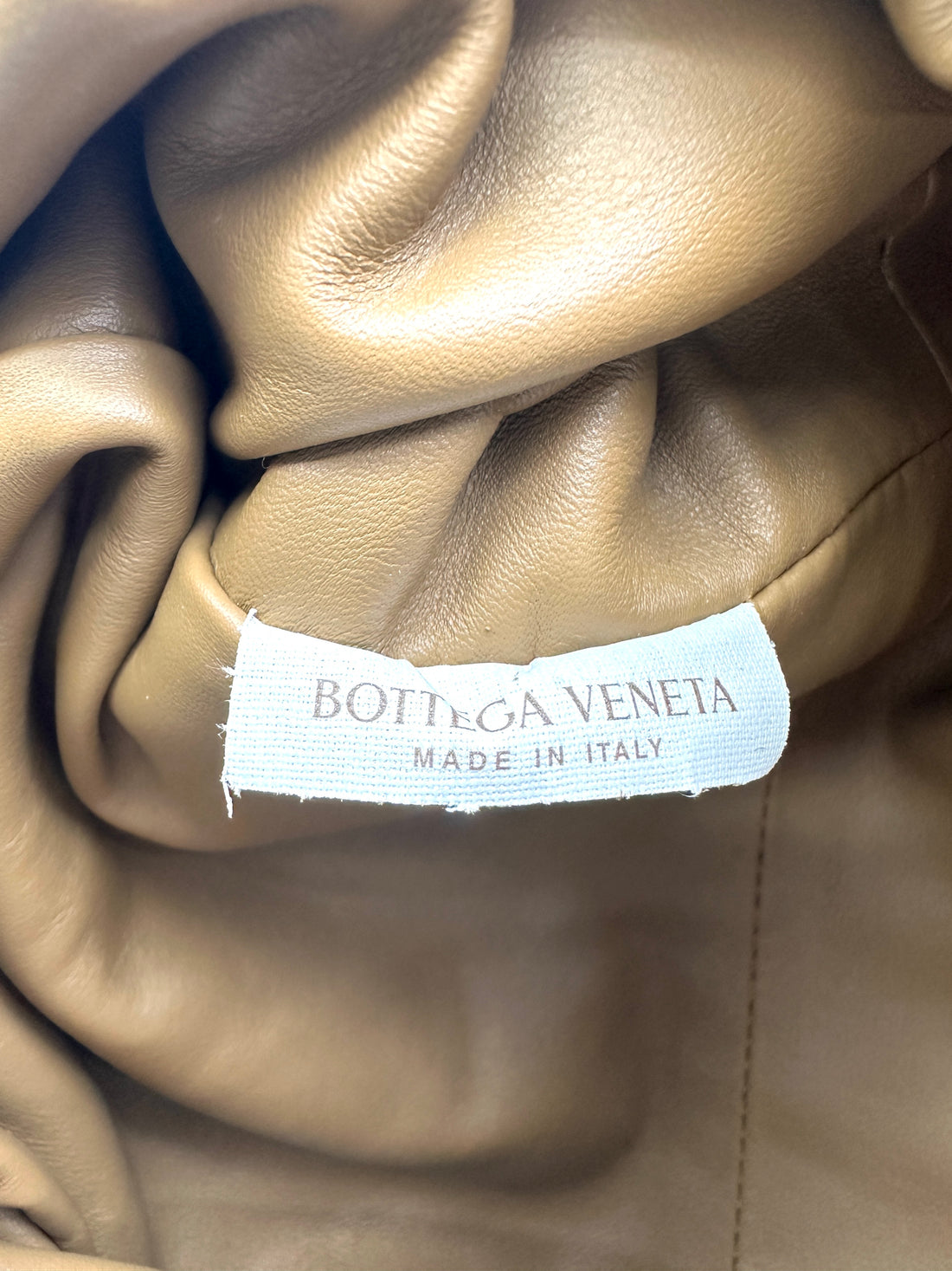 Bottega Veneta The Mini Pouch Brown Leather Small Bag