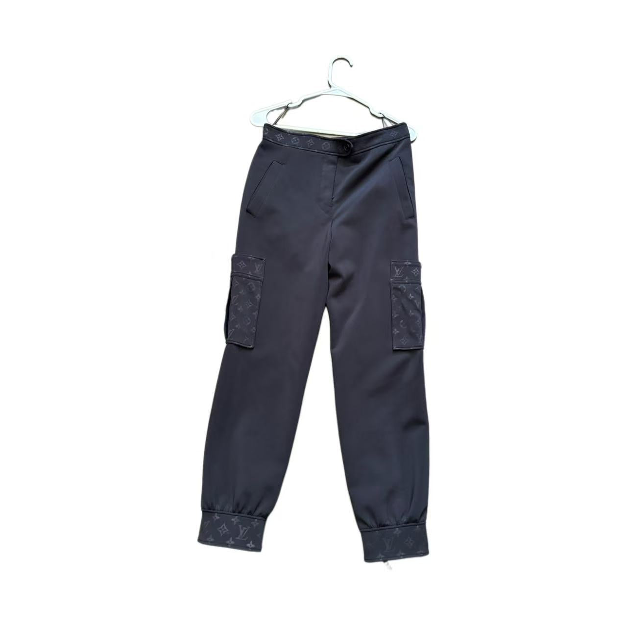 Louis Vuitton Black Monogram Cargo Pants
