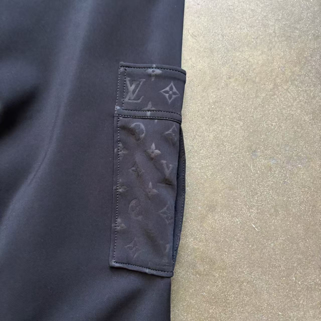 Louis Vuitton Black Monogram Cargo Pants