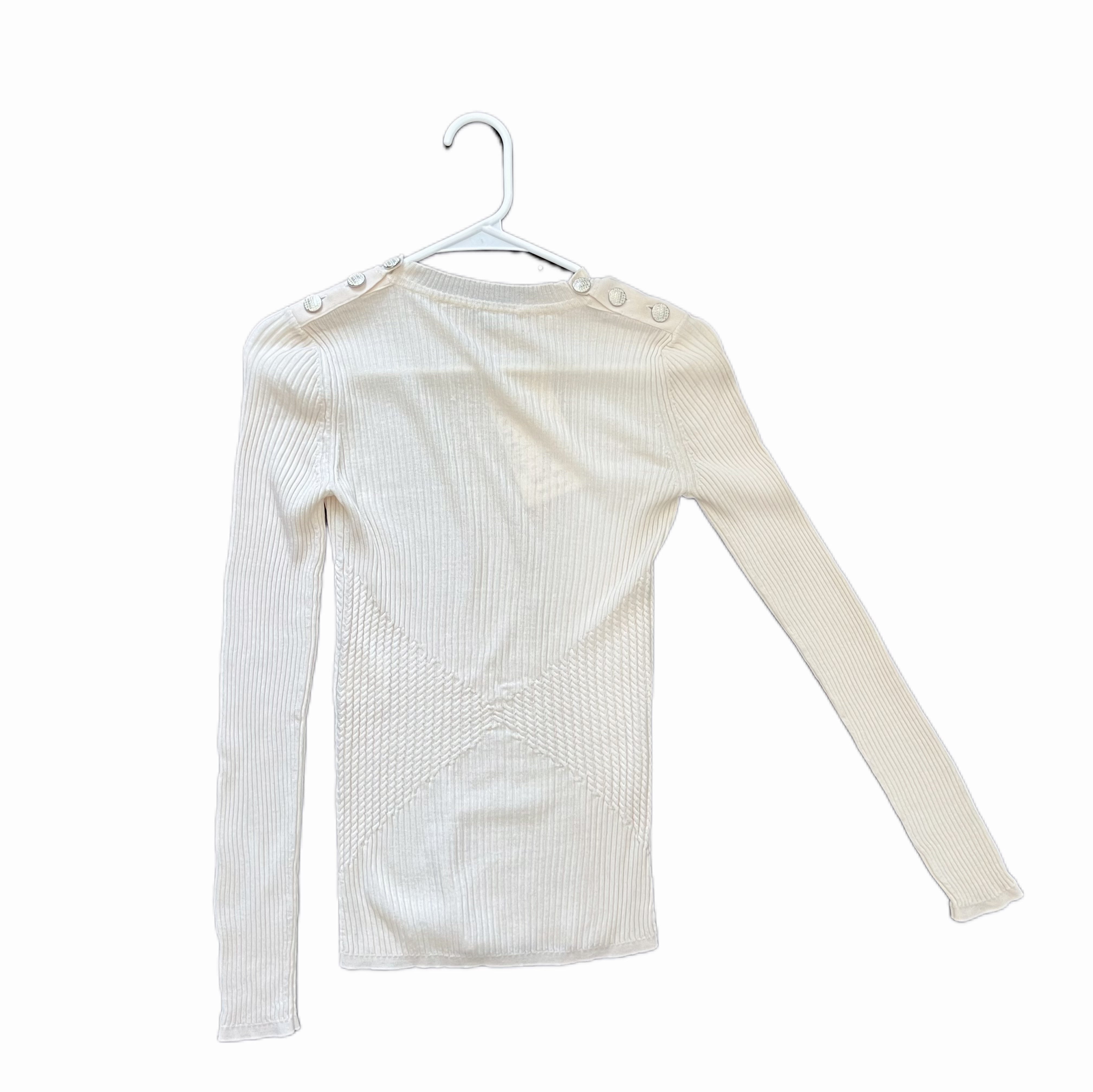 Chanel White Sweater