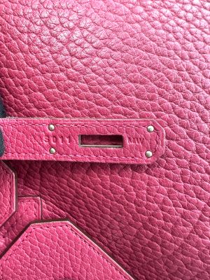 Hermès Birkin 35 Framboise Clemence Leather PHW