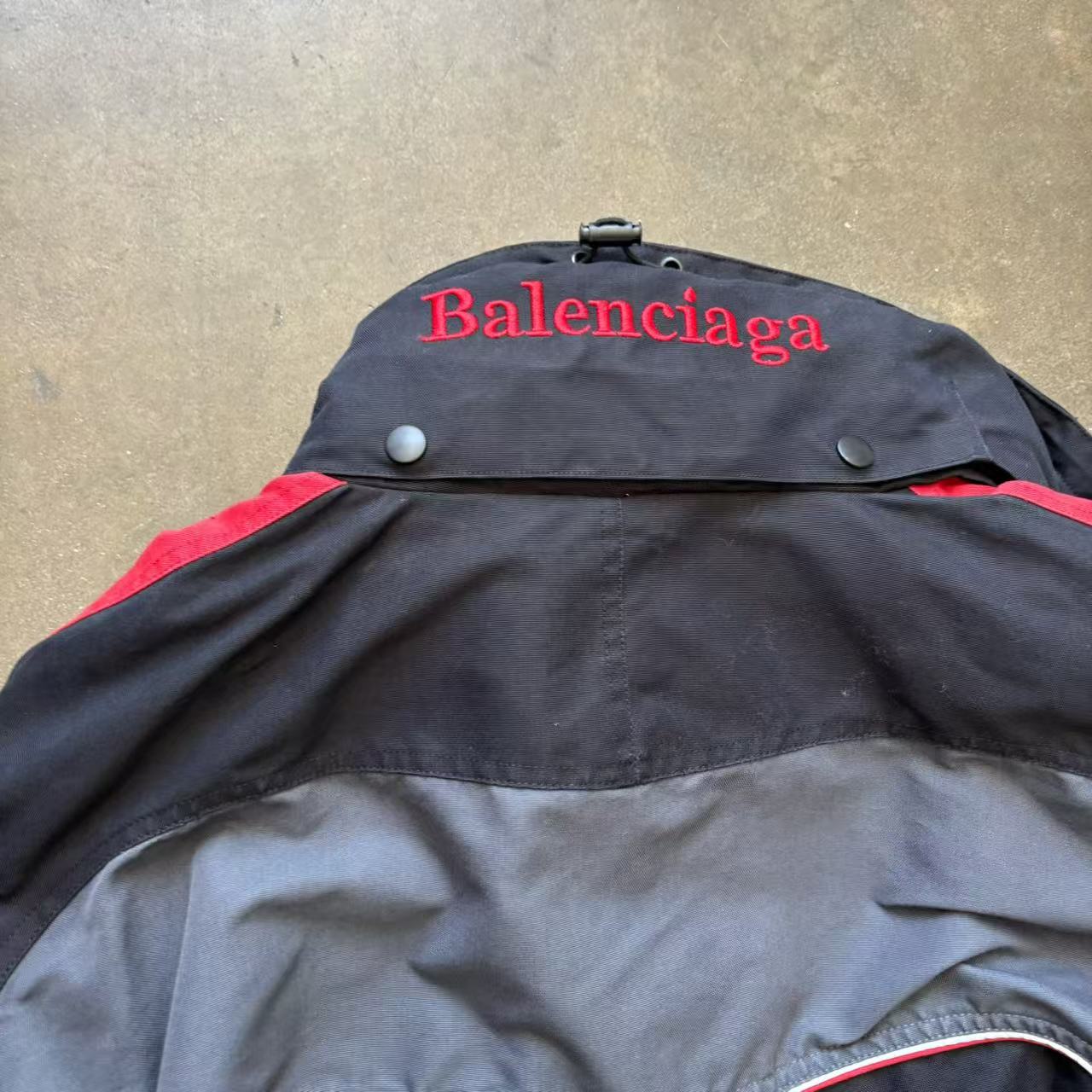 Balenciaga campaign parka jacket