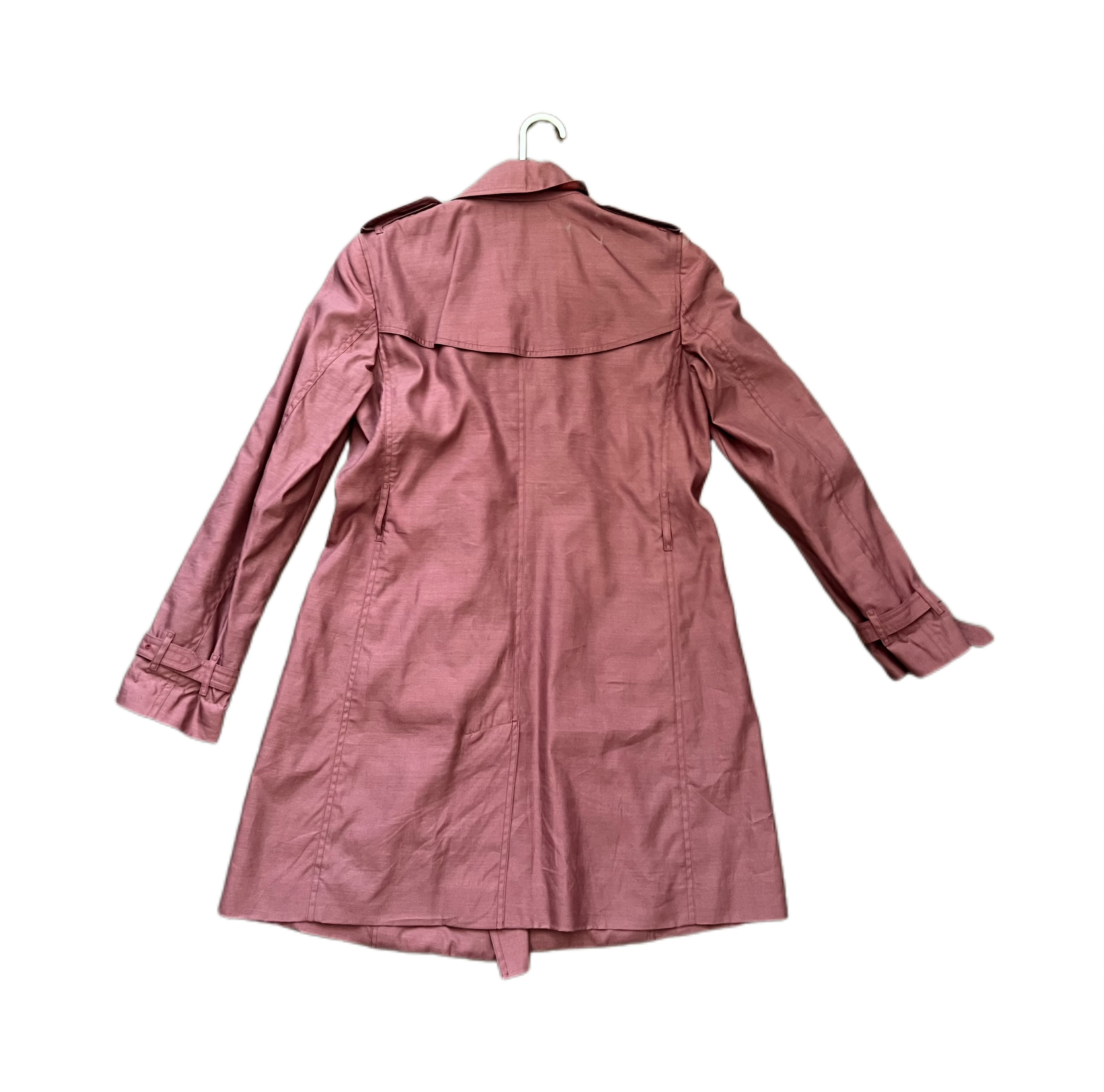 Burberry Womens Double-Breasted Trench Coat