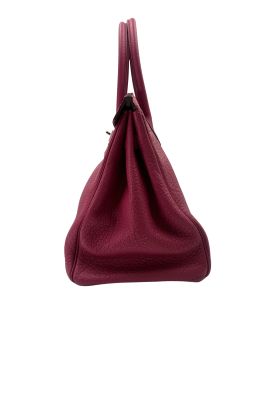 Hermès Birkin 35 Framboise Clemence Leather PHW