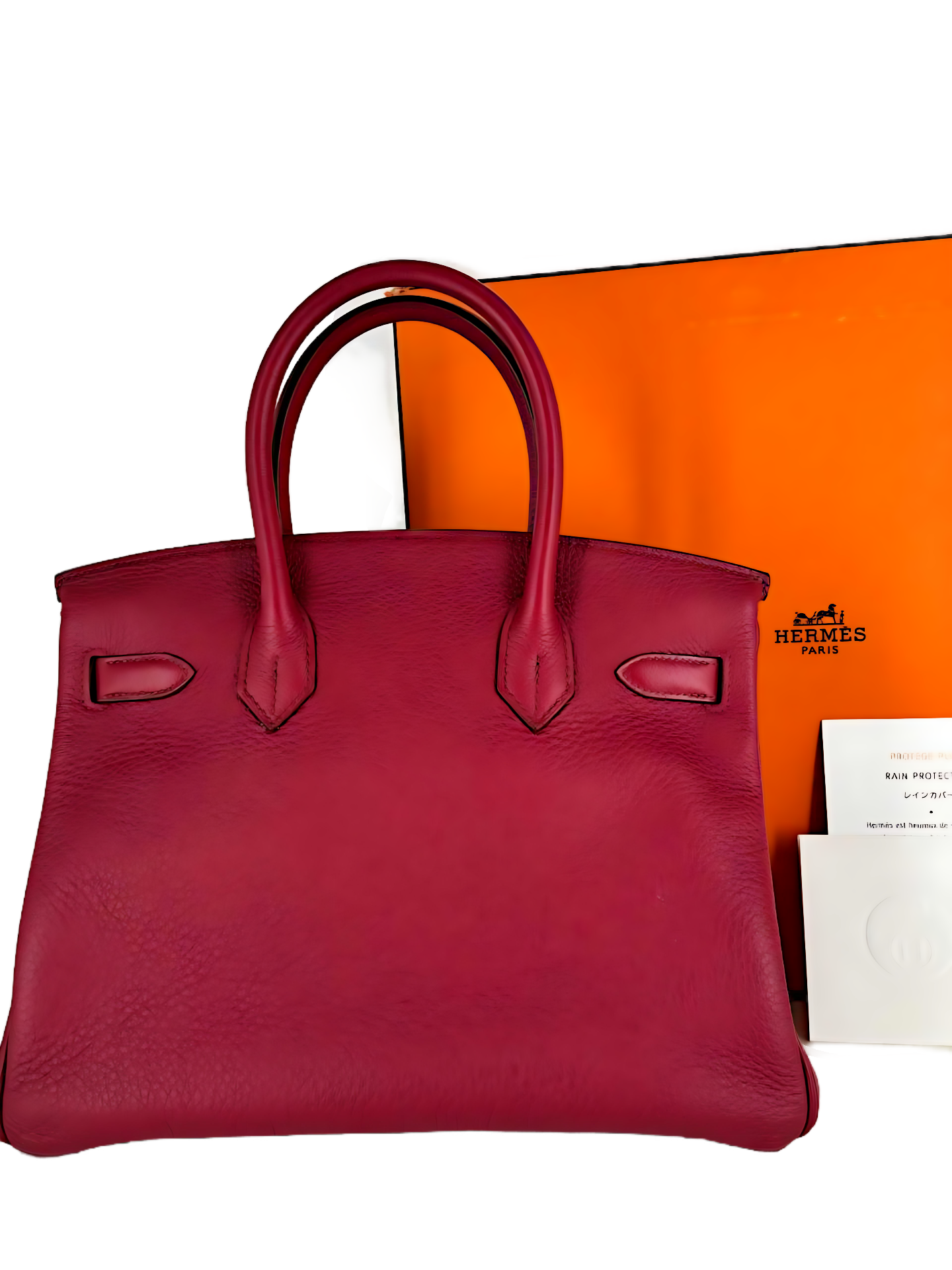 Hermes Birkin 30 Rouge Palladium Square N 2010