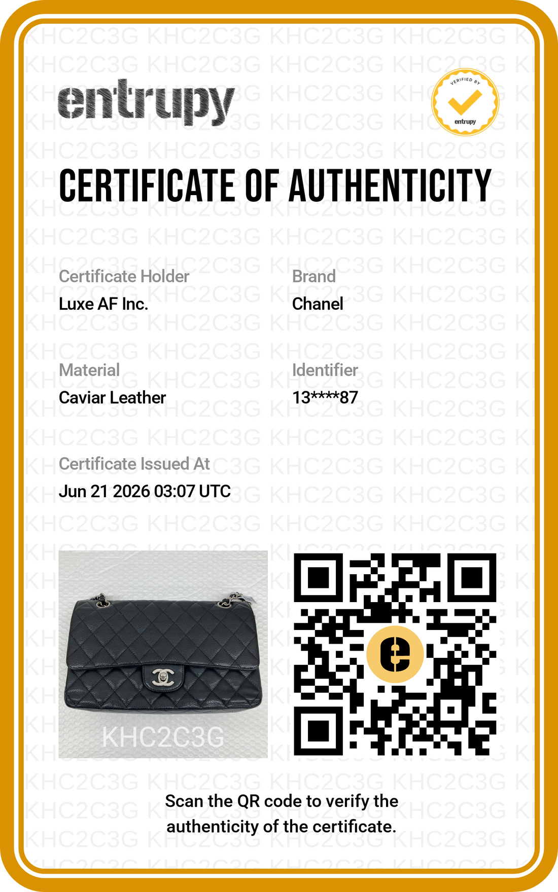 Chanel Classic Flap Medium Black Caviar SHW