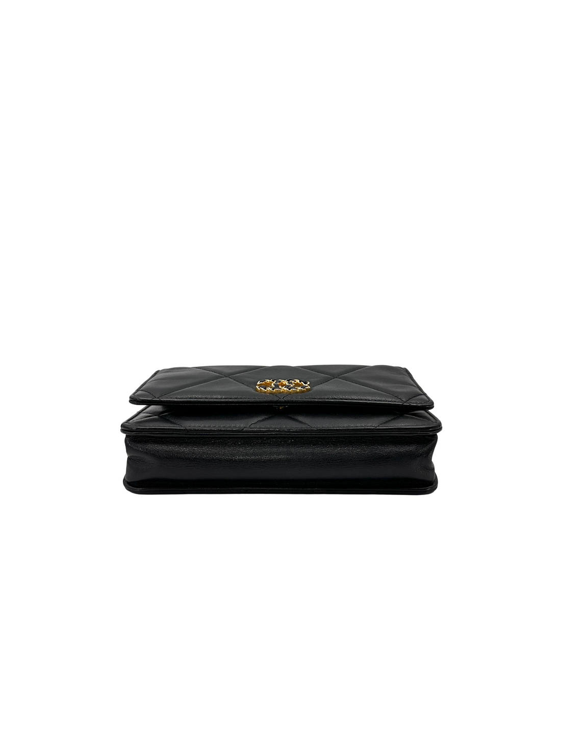 Chanel 19 WOC Black Lambskin Mixed Hardware