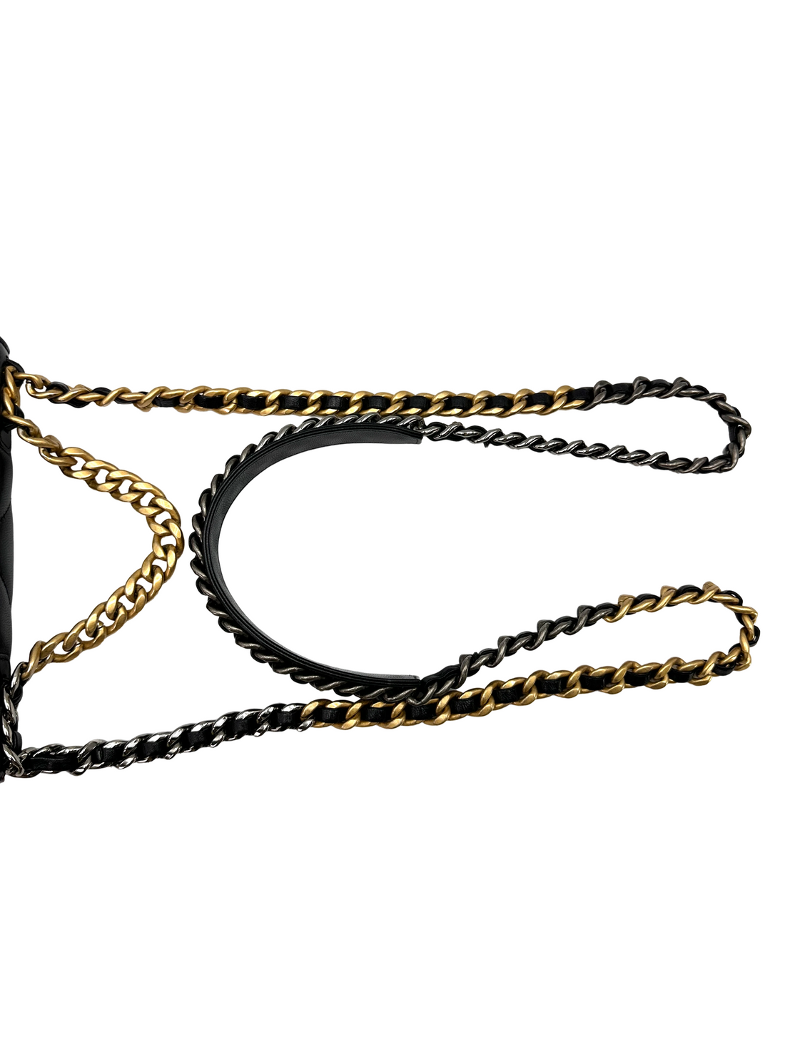Chanel 19 WOC Black Lambskin Mixed Hardware