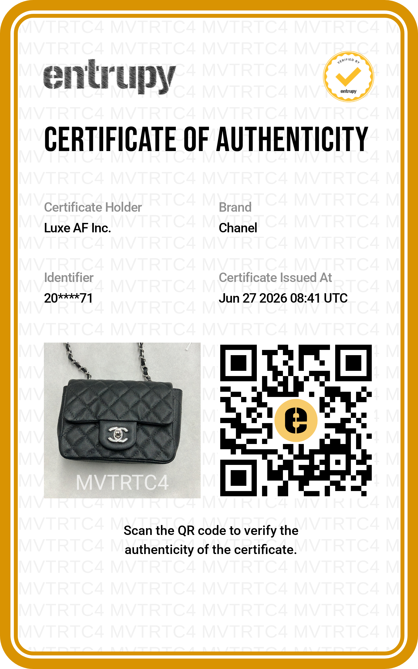 Chanel Mini Square Flap Black Caviar SHW