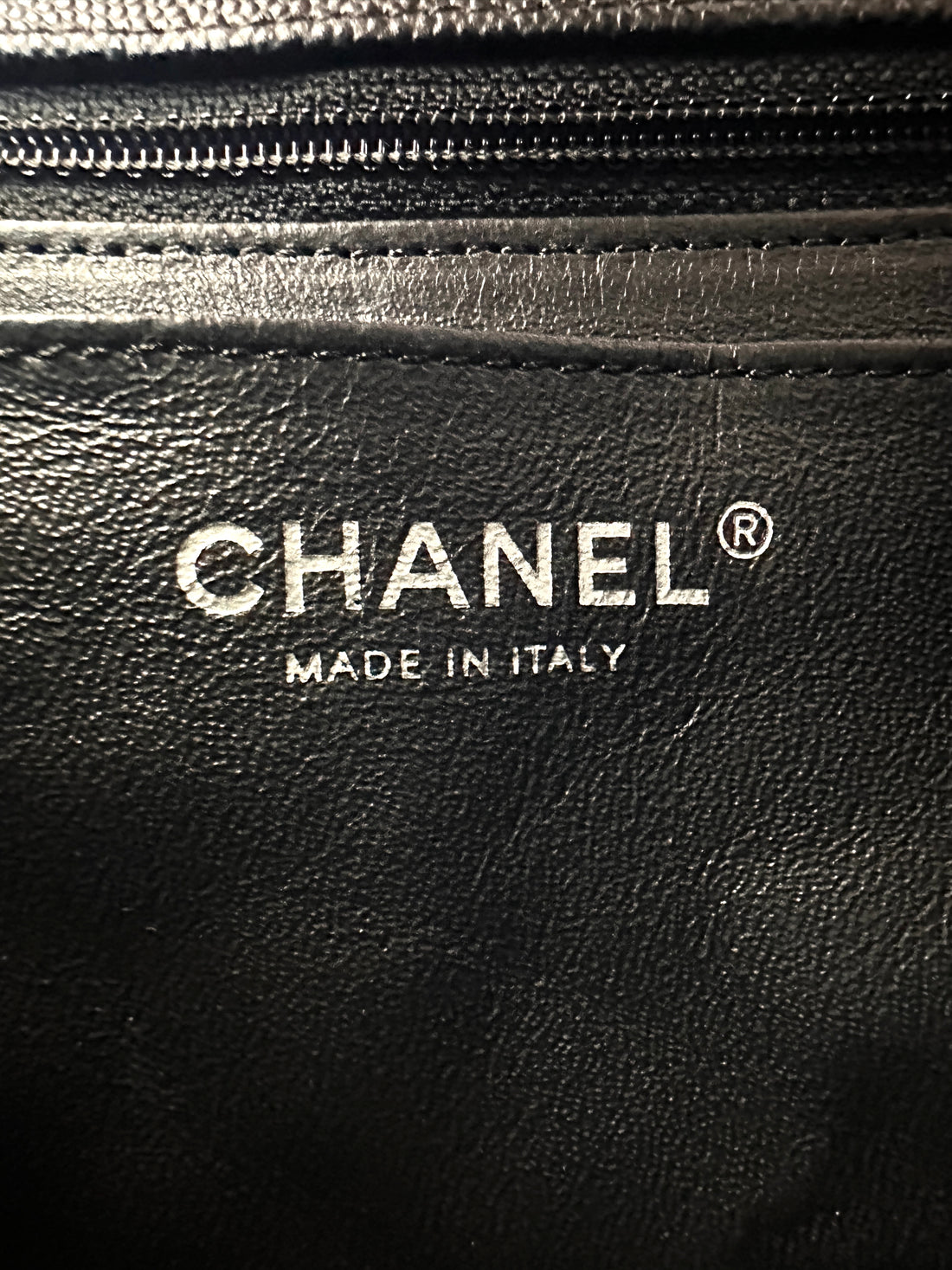 Chanel Mini Square Flap Black Caviar SHW