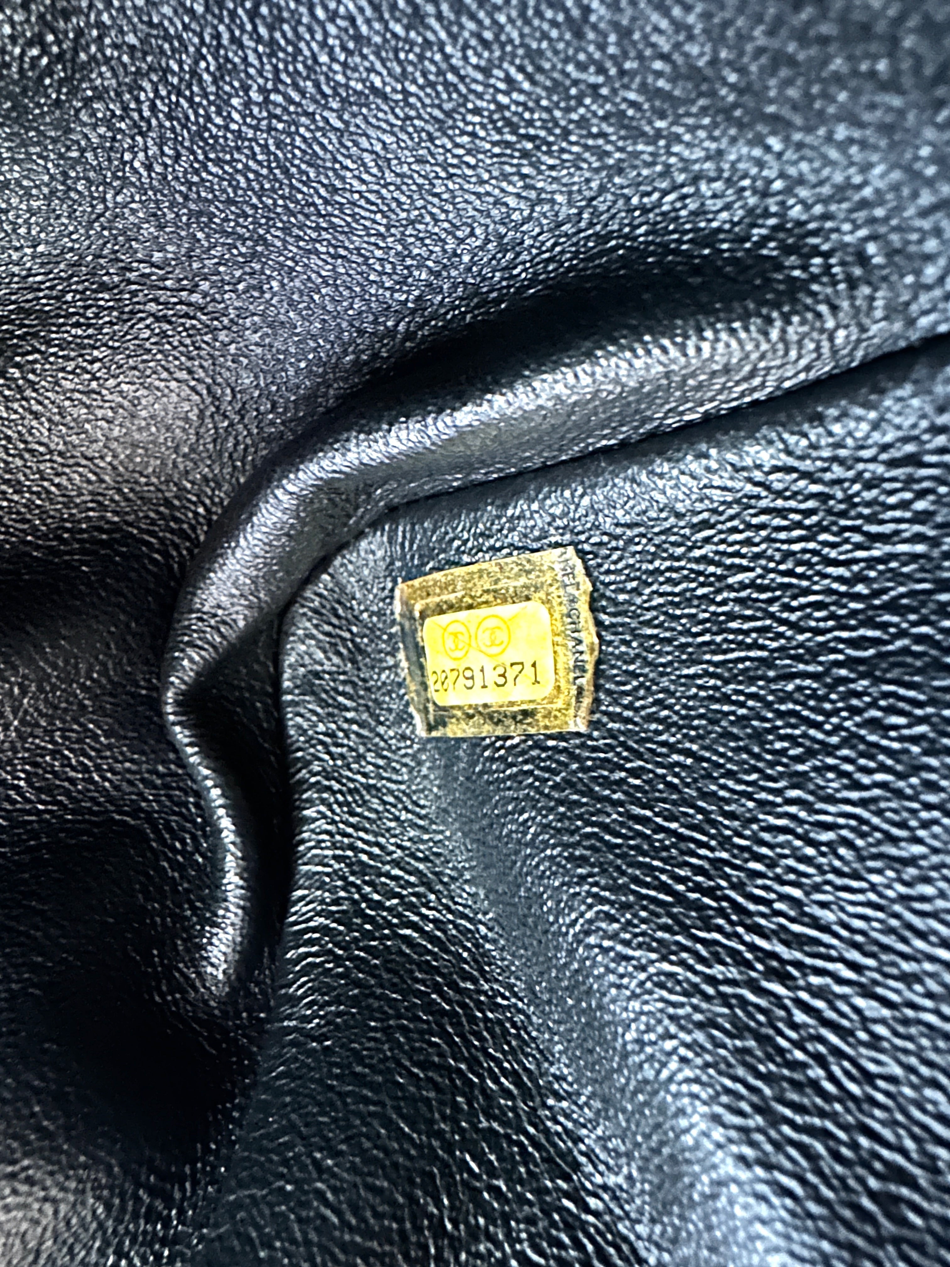 Chanel Mini Square Flap Black Caviar SHW