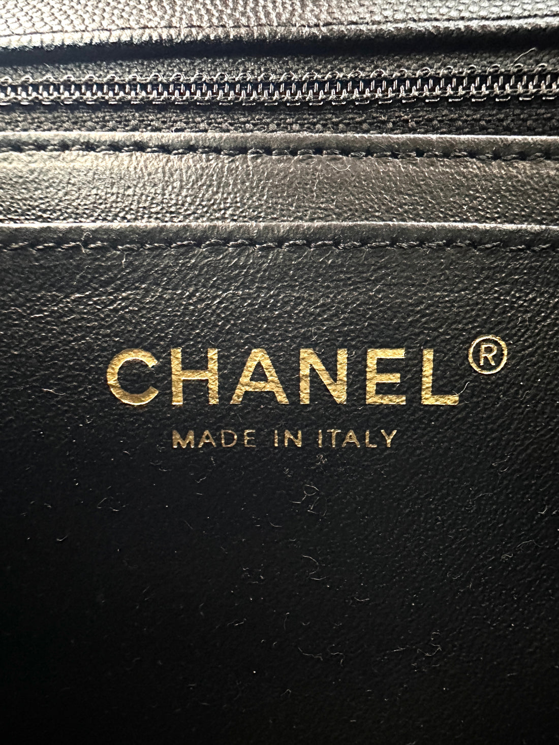 Chanel Mini Square Flap Black Caviar GHW