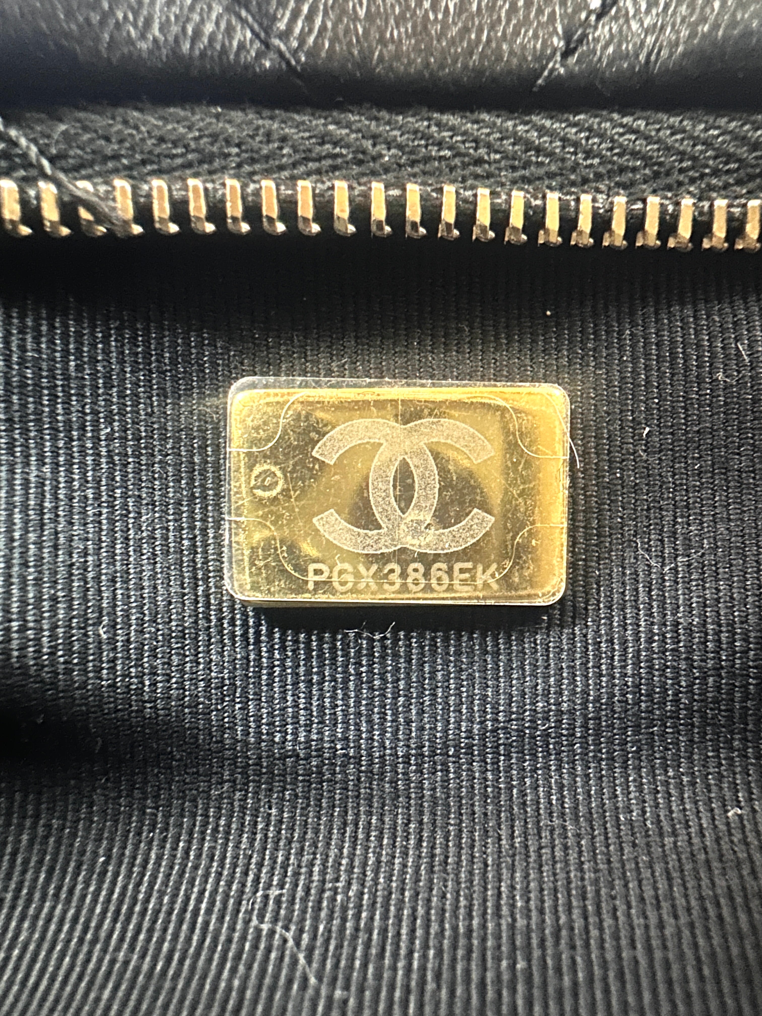 Chanel Bow Handle Clutch Black Lambskin GHW