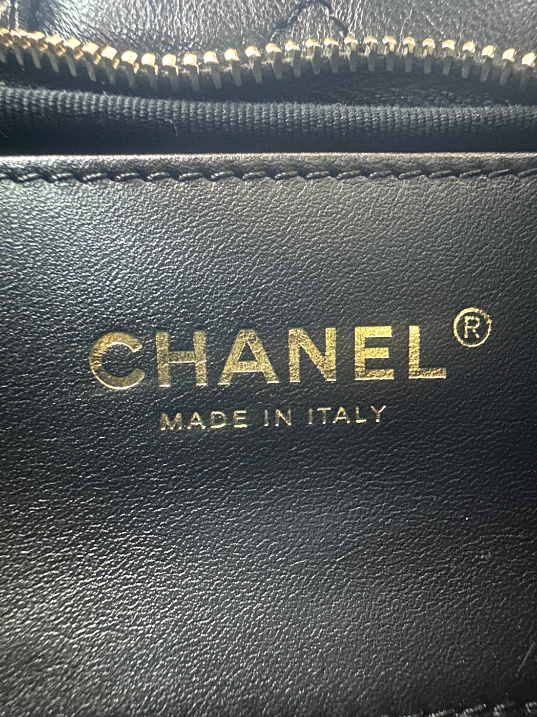 Chanel Bow Handle Clutch Black Lambskin GHW