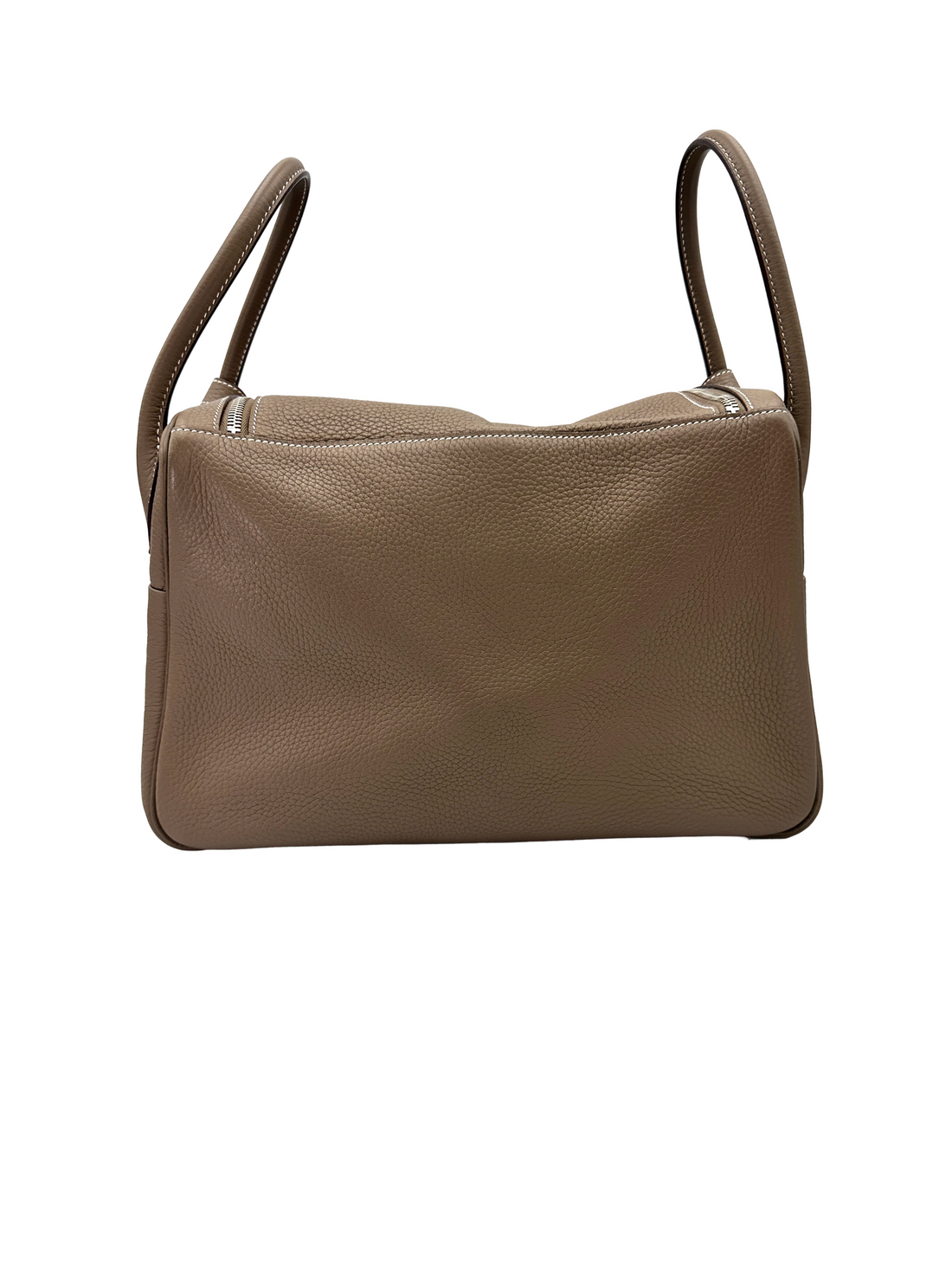 Hermès Lindy 34 Etoupe Clemence Leather PHW