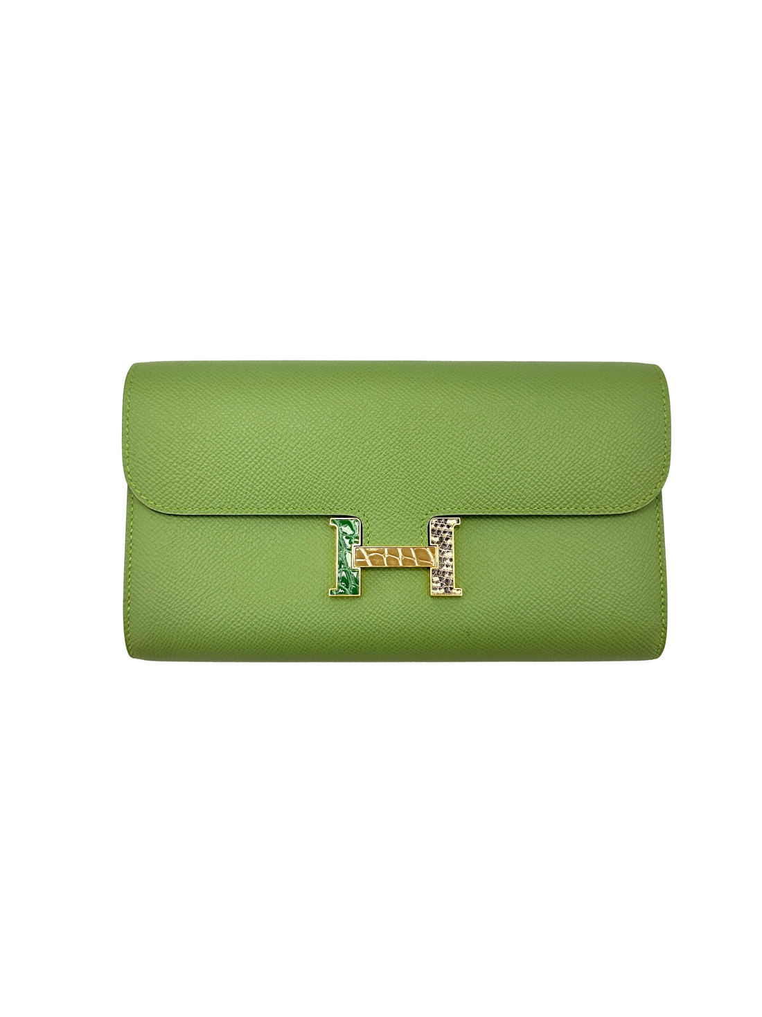Hermès Constance To Go Vert Criquet Epsom Touch GHW