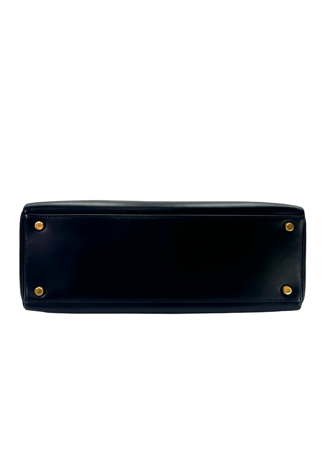 Hermès Kelly 32 Retourne Noir Box Calfskin GHW