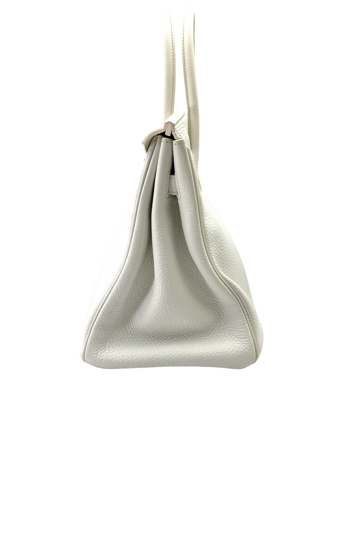 Hermès Birkin 35 Blanc Clemence GHW