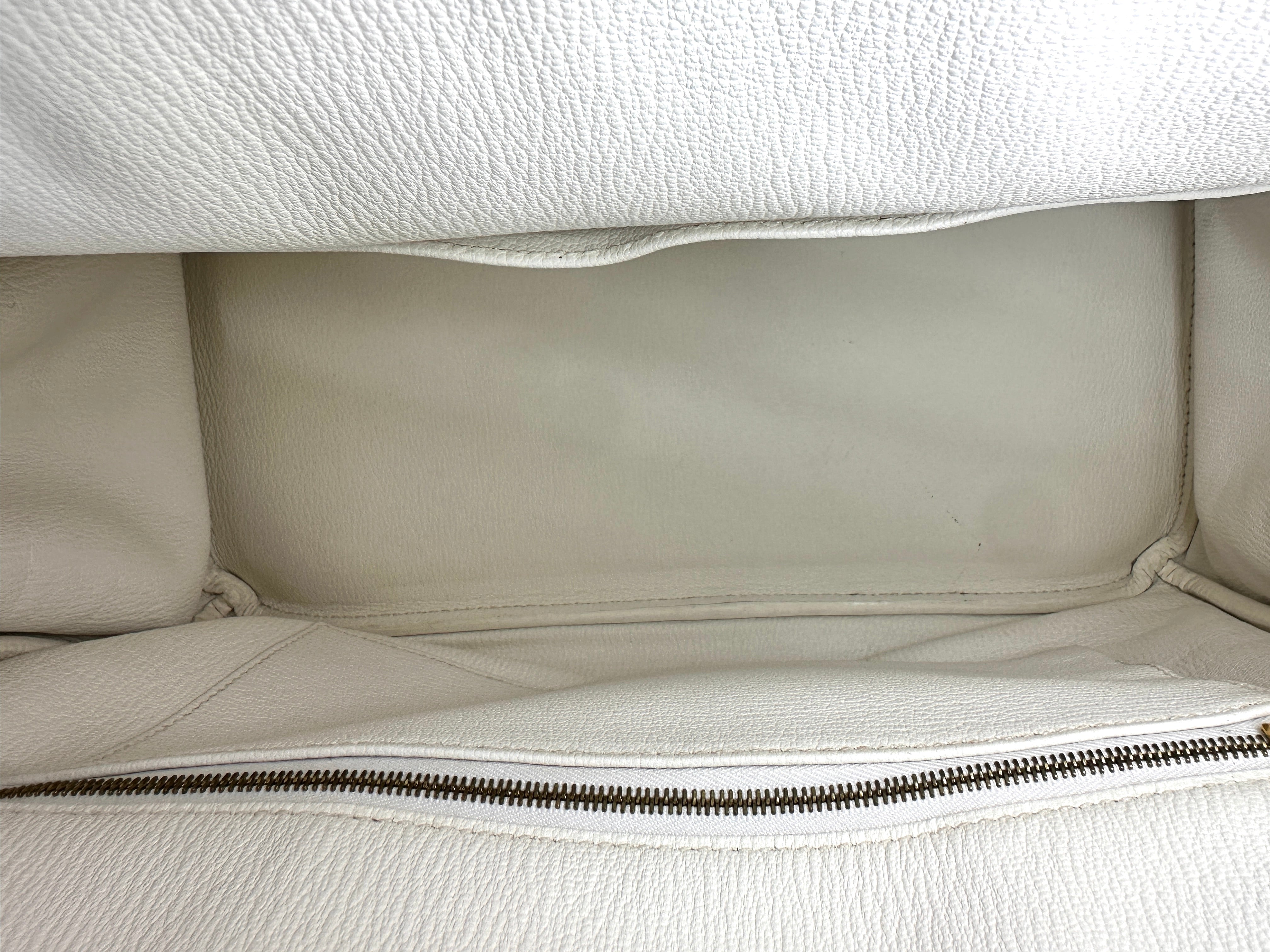Hermès Birkin 35 Blanc Clemence GHW