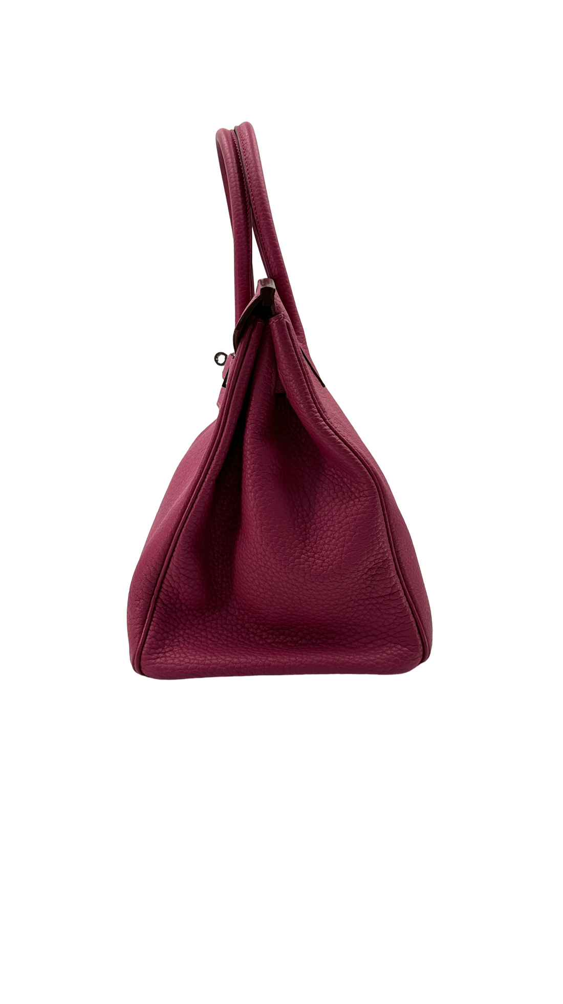 Hermès Birkin 35 Togo Rose Shocking PHW (T Stamp)