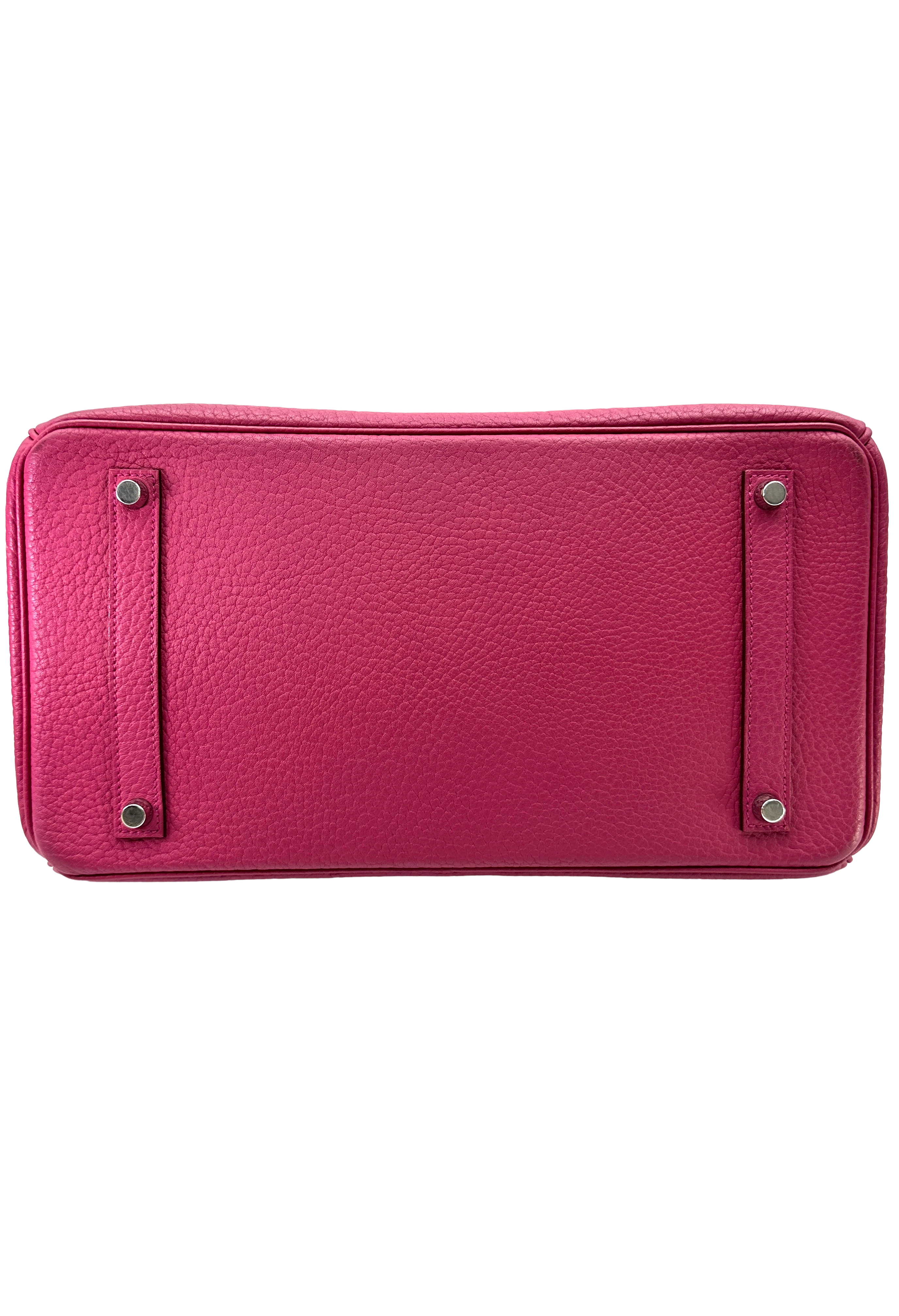 Hermès Birkin 35 Togo Rose Shocking PHW (T Stamp)