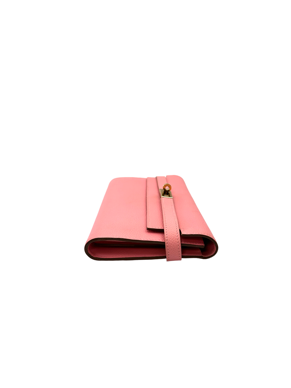 Hermès Kelly Classic Long Wallet Rose Sakura Epsom GHW