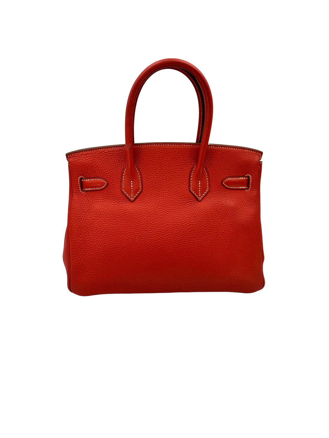 Hermès Birkin 30 Rouge Tomate Togo GHW (Square O Stamp)